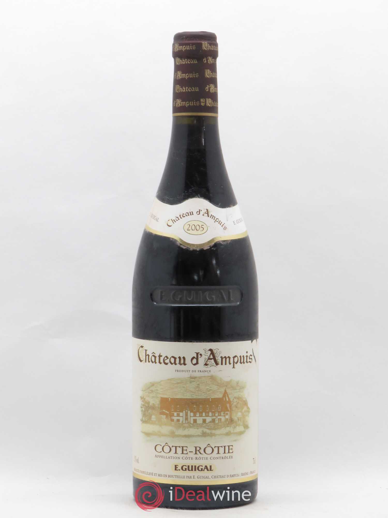 Côte-Rôtie Château d'Ampuis Guigal 2005 - Lot de 1 bouteille - 0