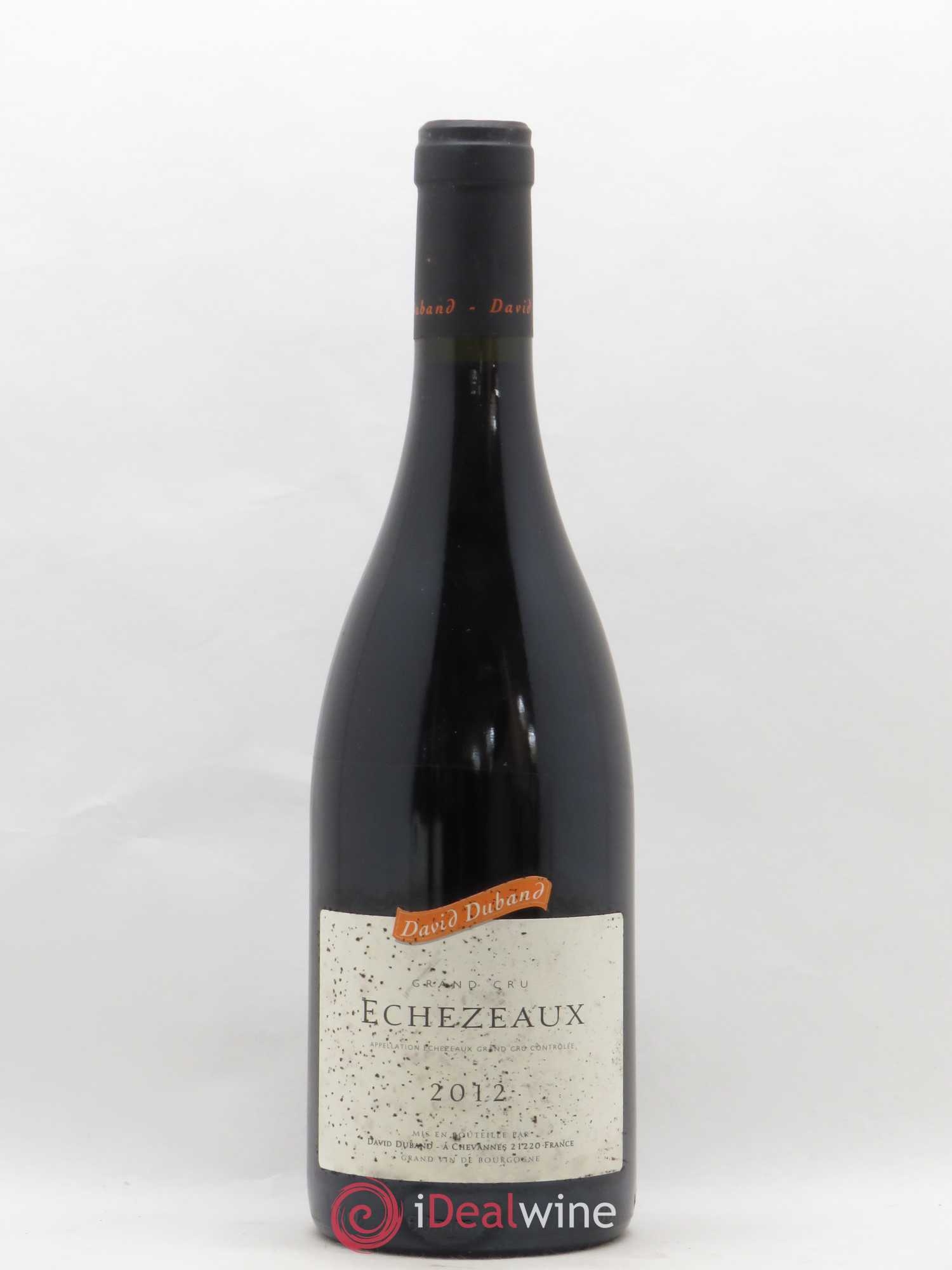 Echezeaux Grand Cru David Duband (Domaine) 2012 - Lot de 1 bouteille - 0
