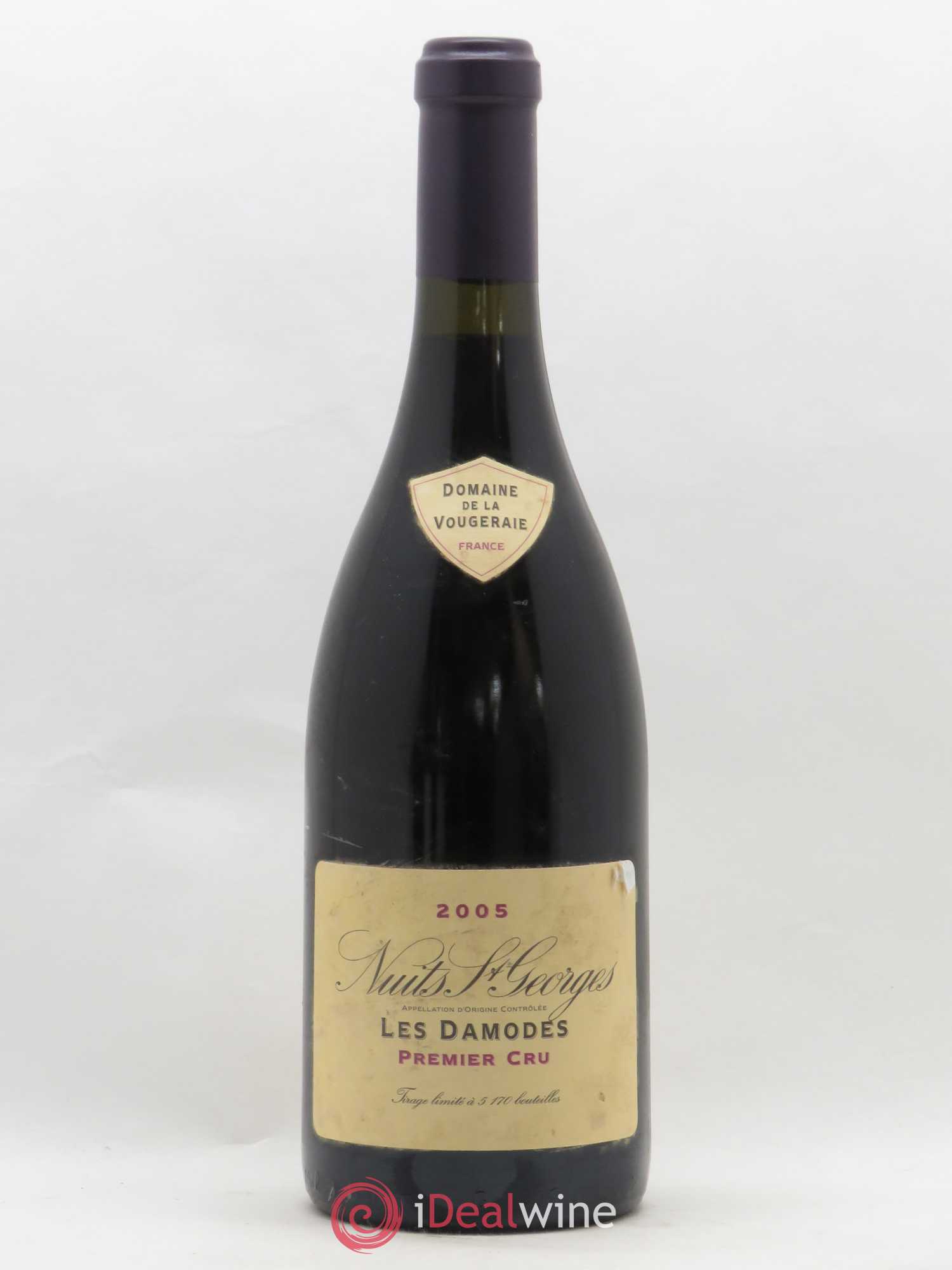 Nuits-Saint-Georges 1er Cru Les Damodes La Vougeraie 2005 - Lot de 1 bouteille - 0