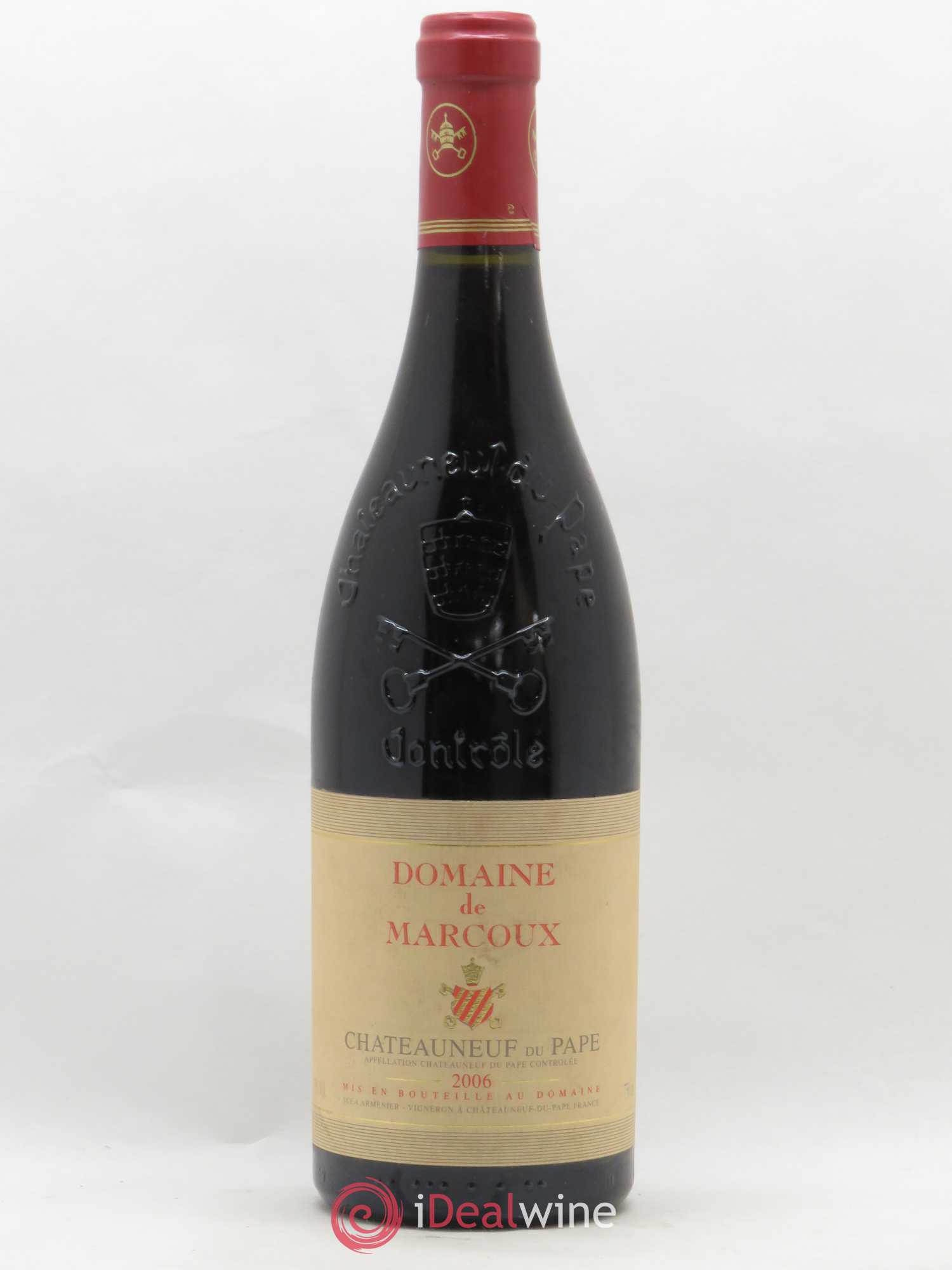 Châteauneuf-du-Pape Marcoux (Domaine de) 2006 - Lot de 1 bouteille - 0