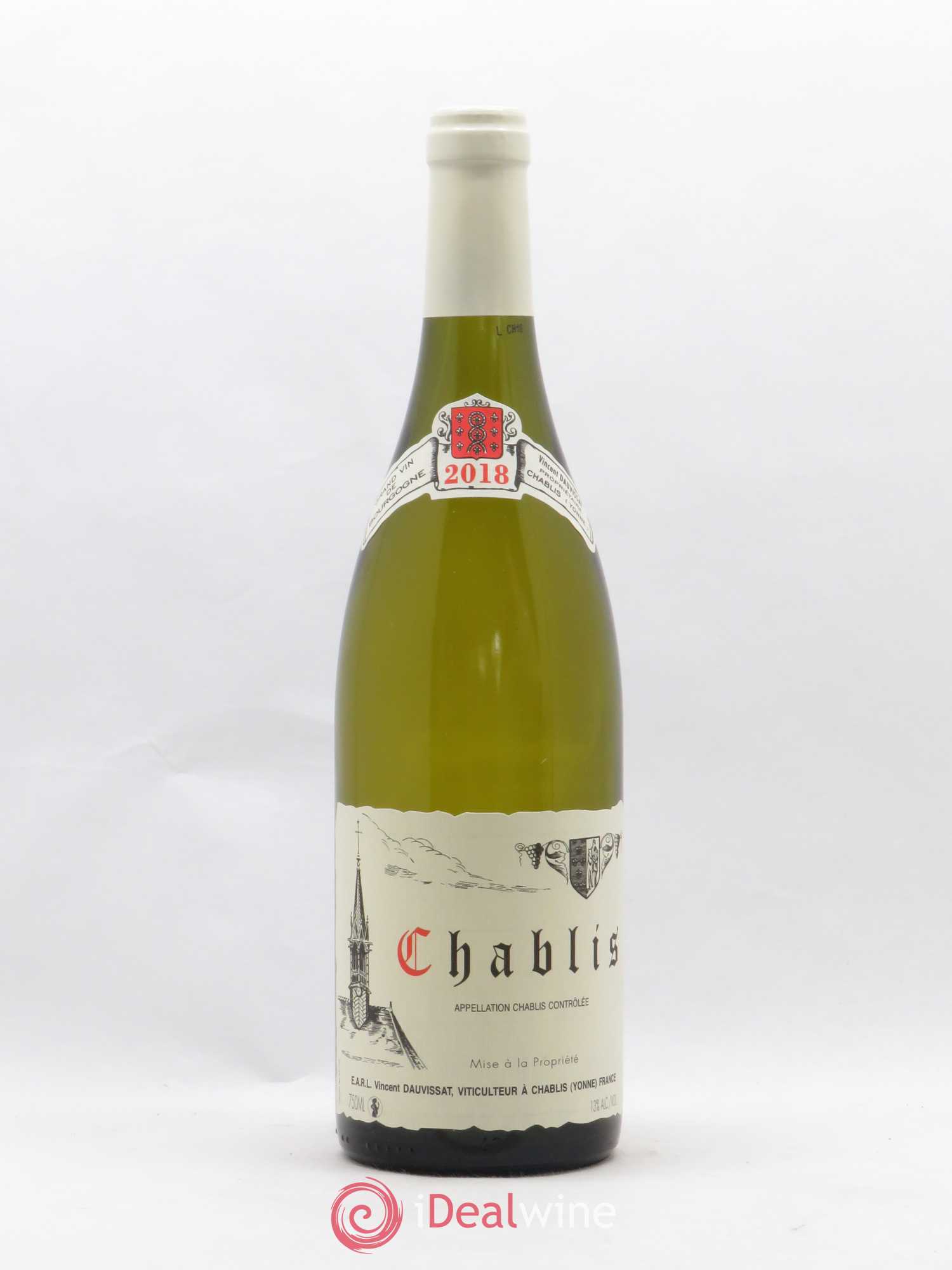 Chablis Vincent Dauvissat (Domaine) 2018 - Lot de 1 bouteille - 0