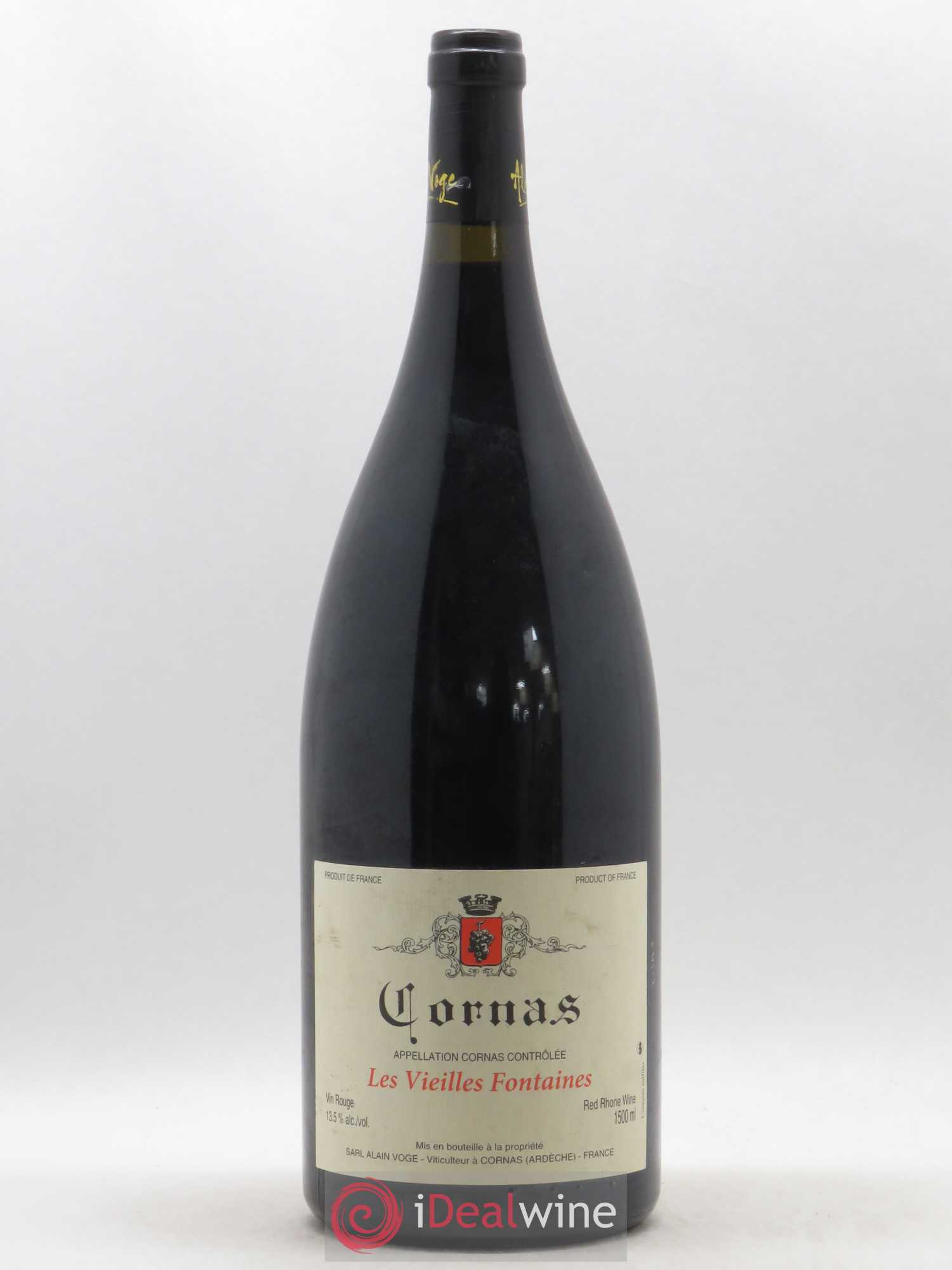 Cornas Les Vieilles Fontaines Alain Voge (Domaine) 2009 - Lot de 1 magnum - 0
