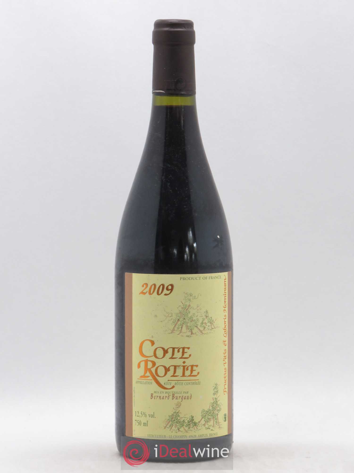 Côte-Rôtie Bernard Burgaud 2009 - Lot de 1 bouteille - 0