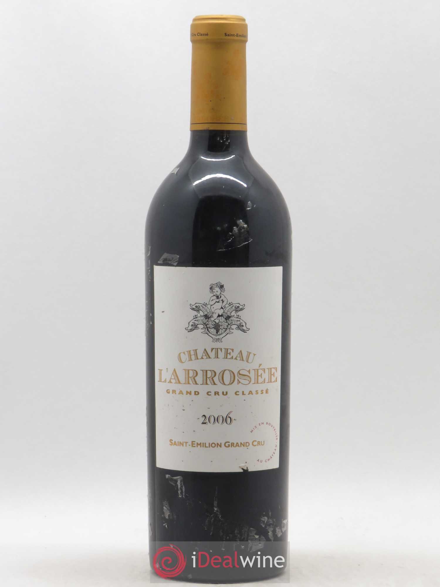 Château l' Arrosée Grand Cru Classé 2006 - Lot de 1 bouteille - 0