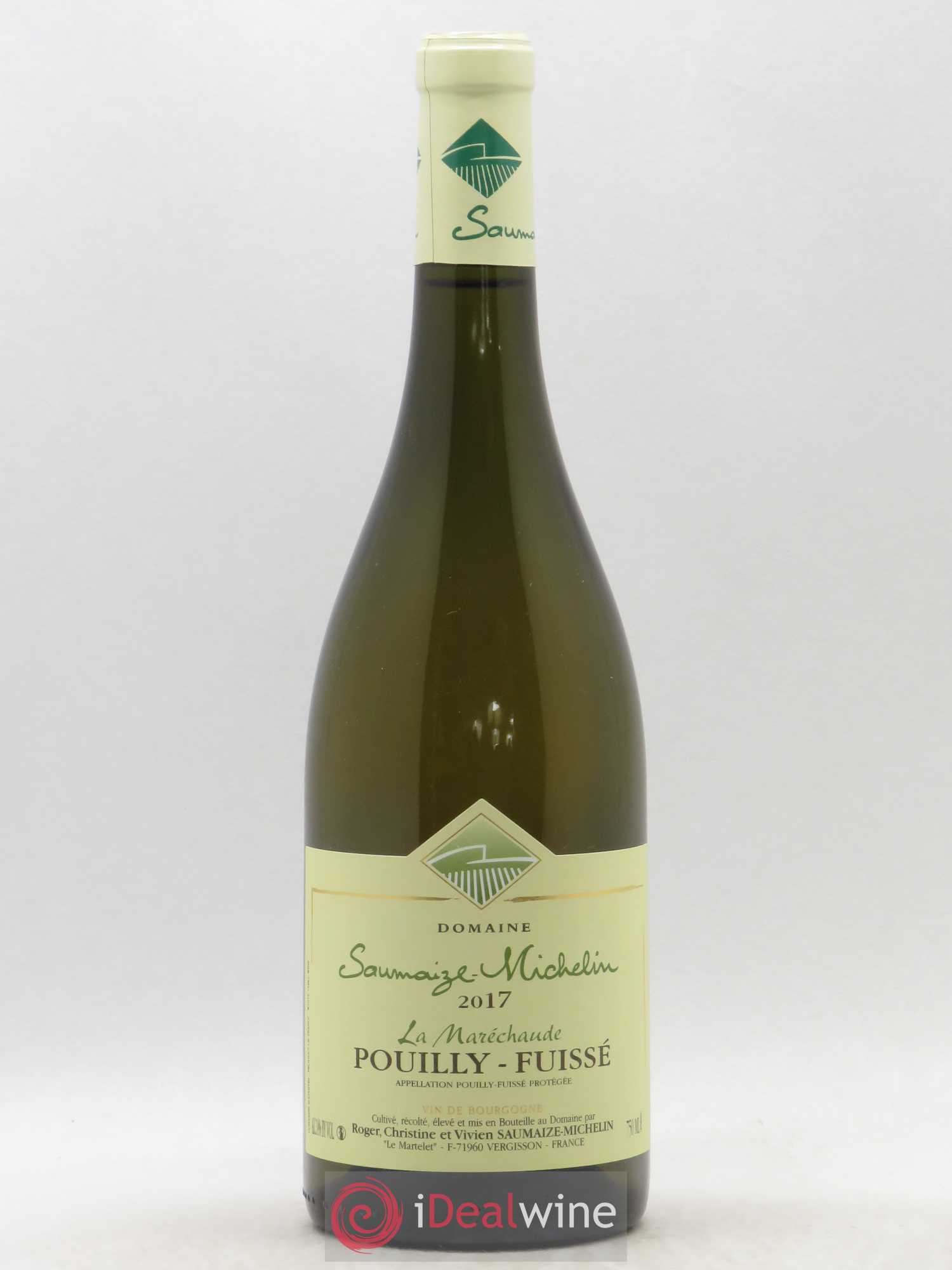 Pouilly-Fuissé La Maréchaude Domaine Saumaize Michelin 2017 - Posten von 1 Flasche - 0