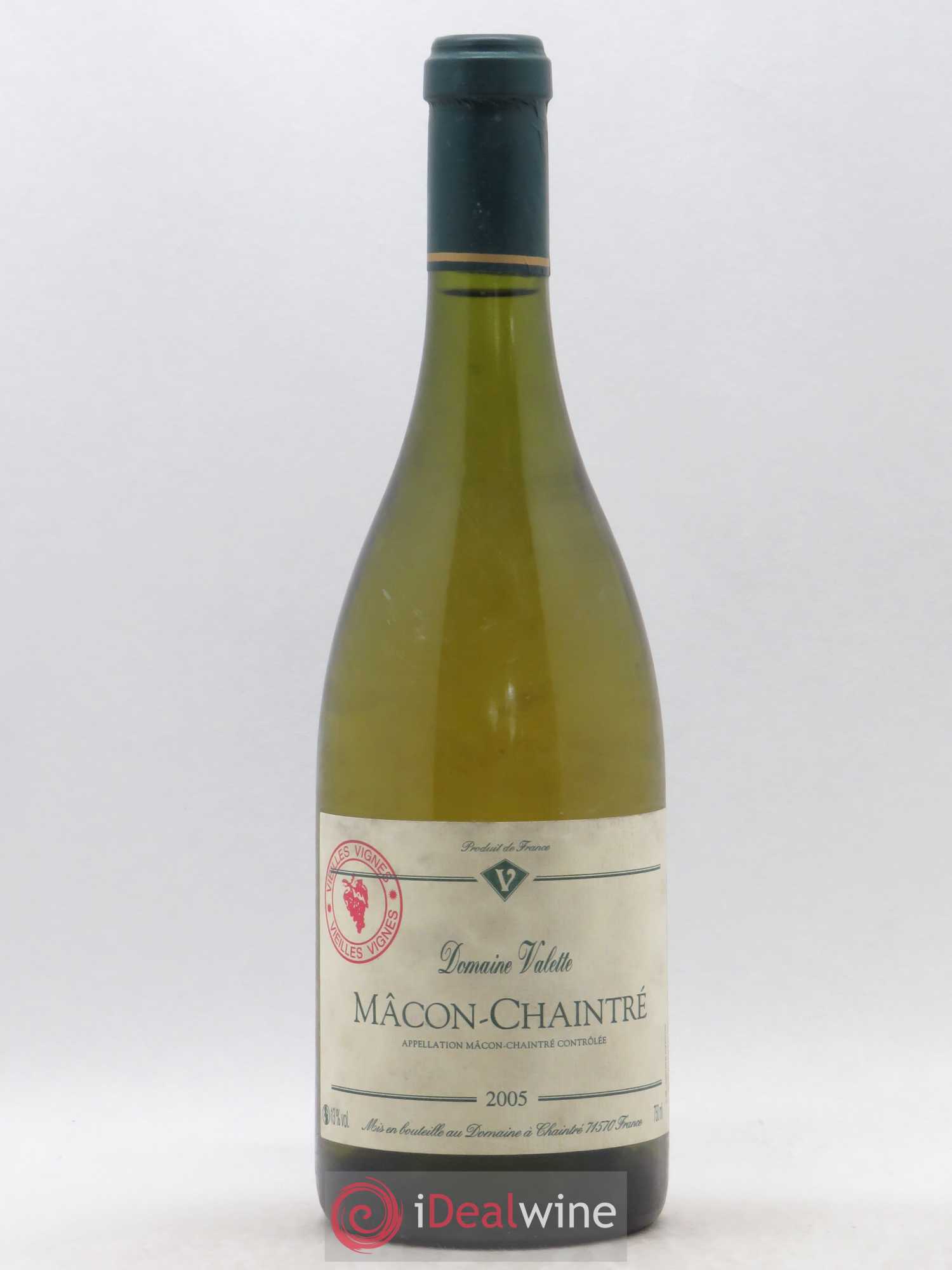 Mâcon Chaintré Vieilles Vignes Valette (Domaine) 2005 - Lot de 1 bouteille - 0