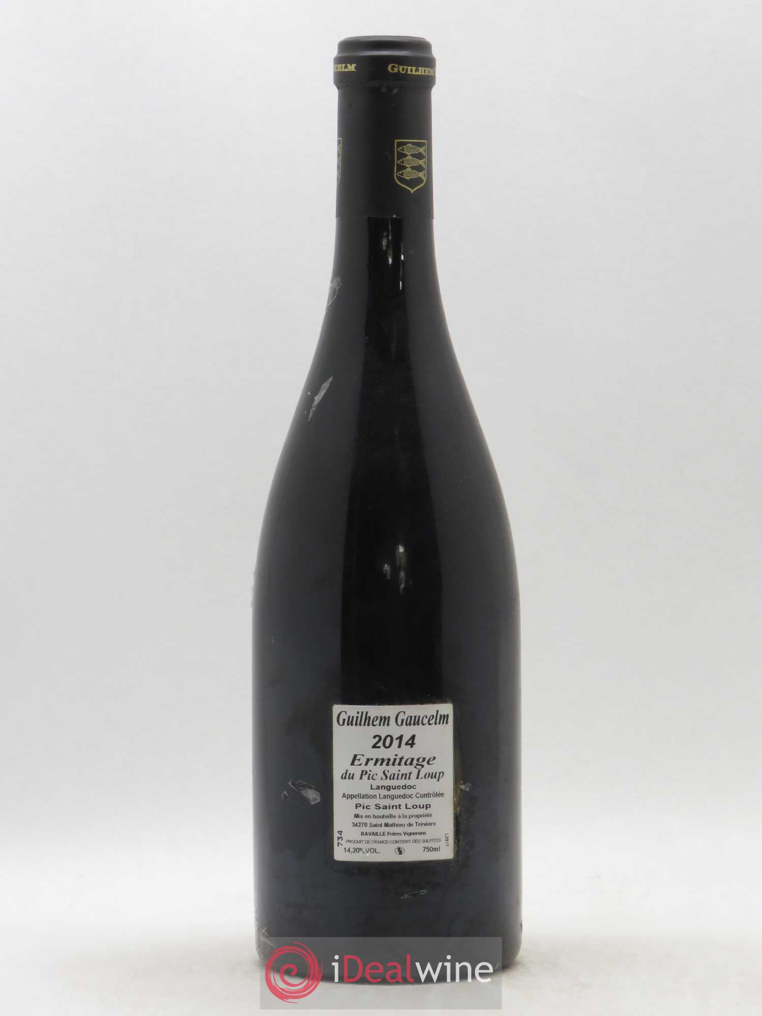 Pic Saint-Loup Héritage du Pic Saint-Loup (anciennement Ermitage) Guilhem Gaucelm 2014 - Lot de 1 bouteille - 1