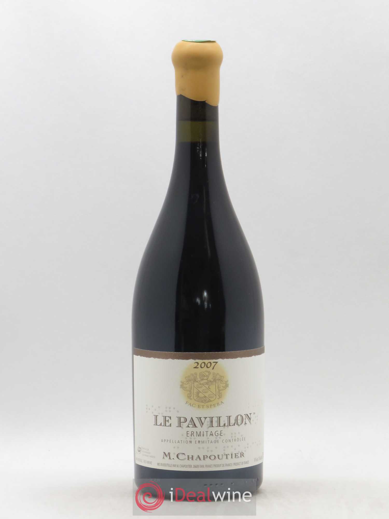 Hermitage Ermitage Le Pavillon Chapoutier 2007 - Lot de 1 bouteille - 0
