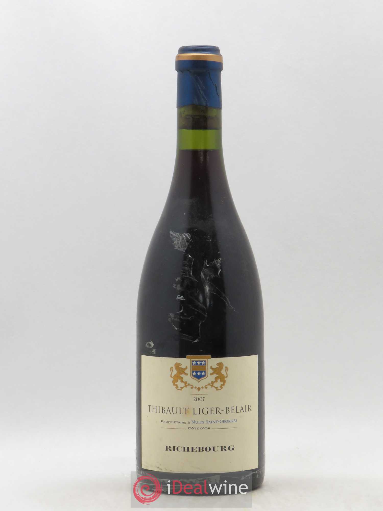 Richebourg Grand Cru Thibault Liger-Belair 2007 - Lot de 1 bouteille - 0