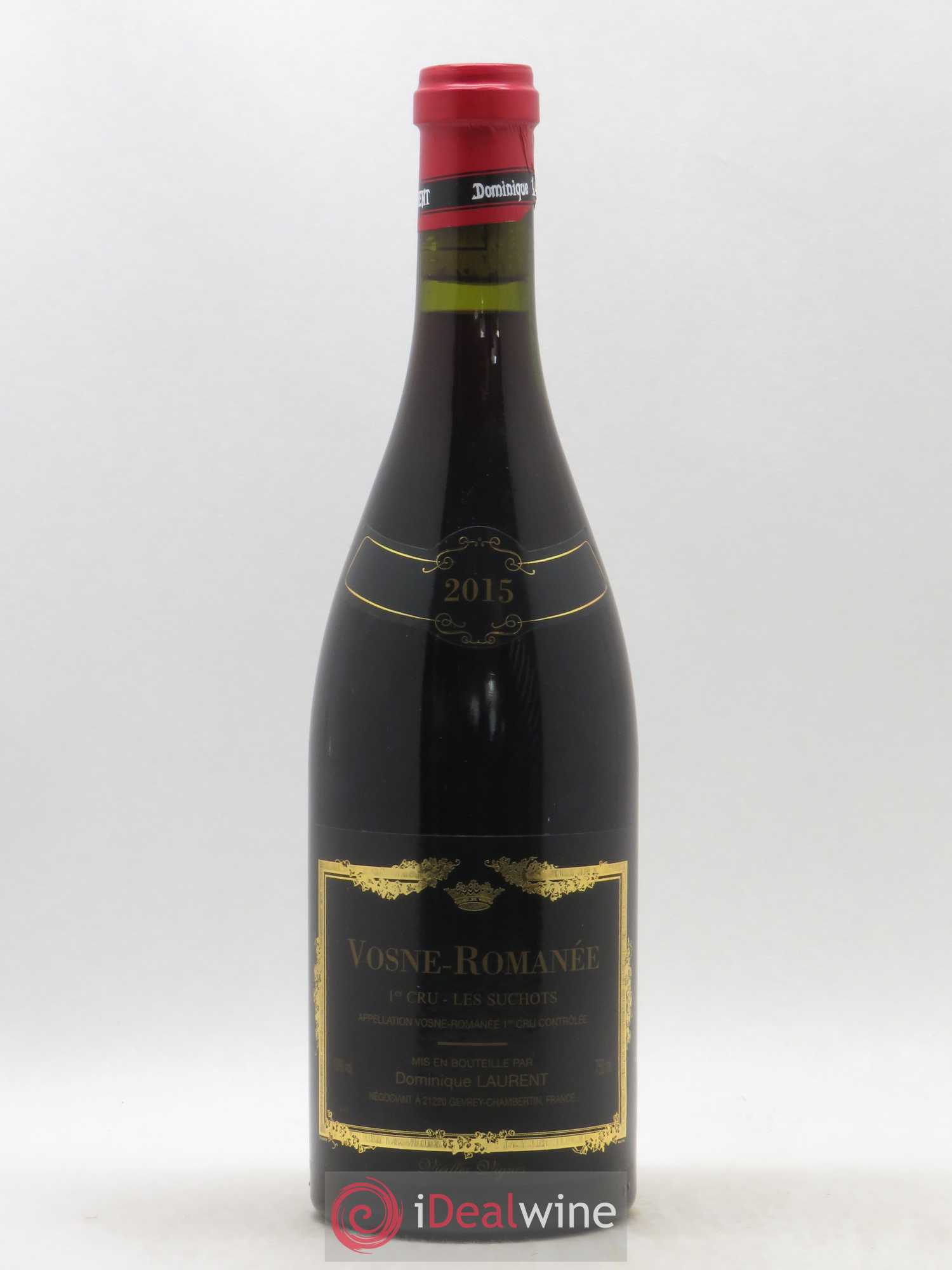 Vosne-Romanée 1er Cru Les Suchots Vieilles Vignes Dominique Laurent 2015 - Lot de 1 bouteille - 0