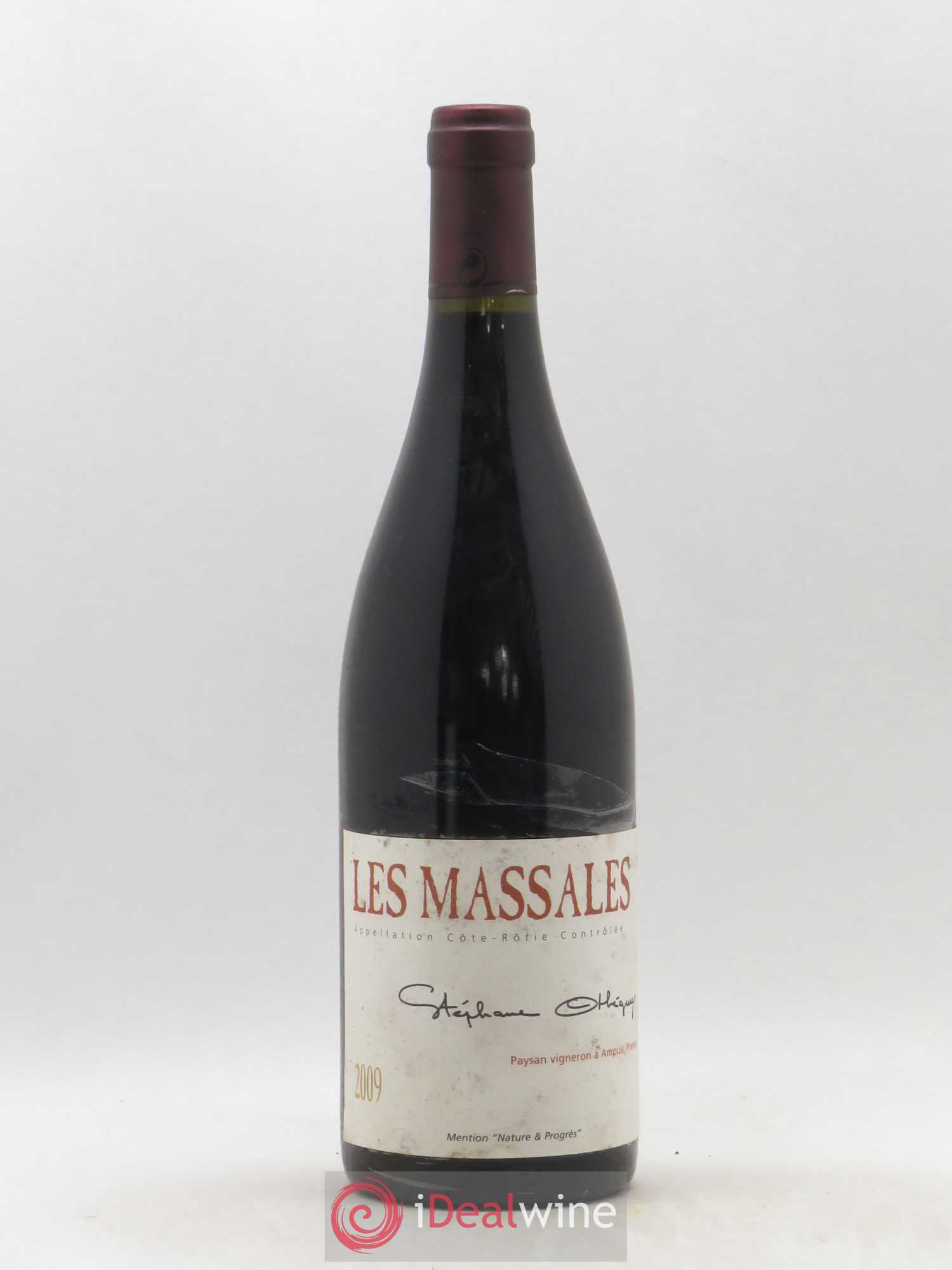 Côte-Rôtie Les Massales Stephane Orthéguy 2009 - Posten von 1 Flasche - 0