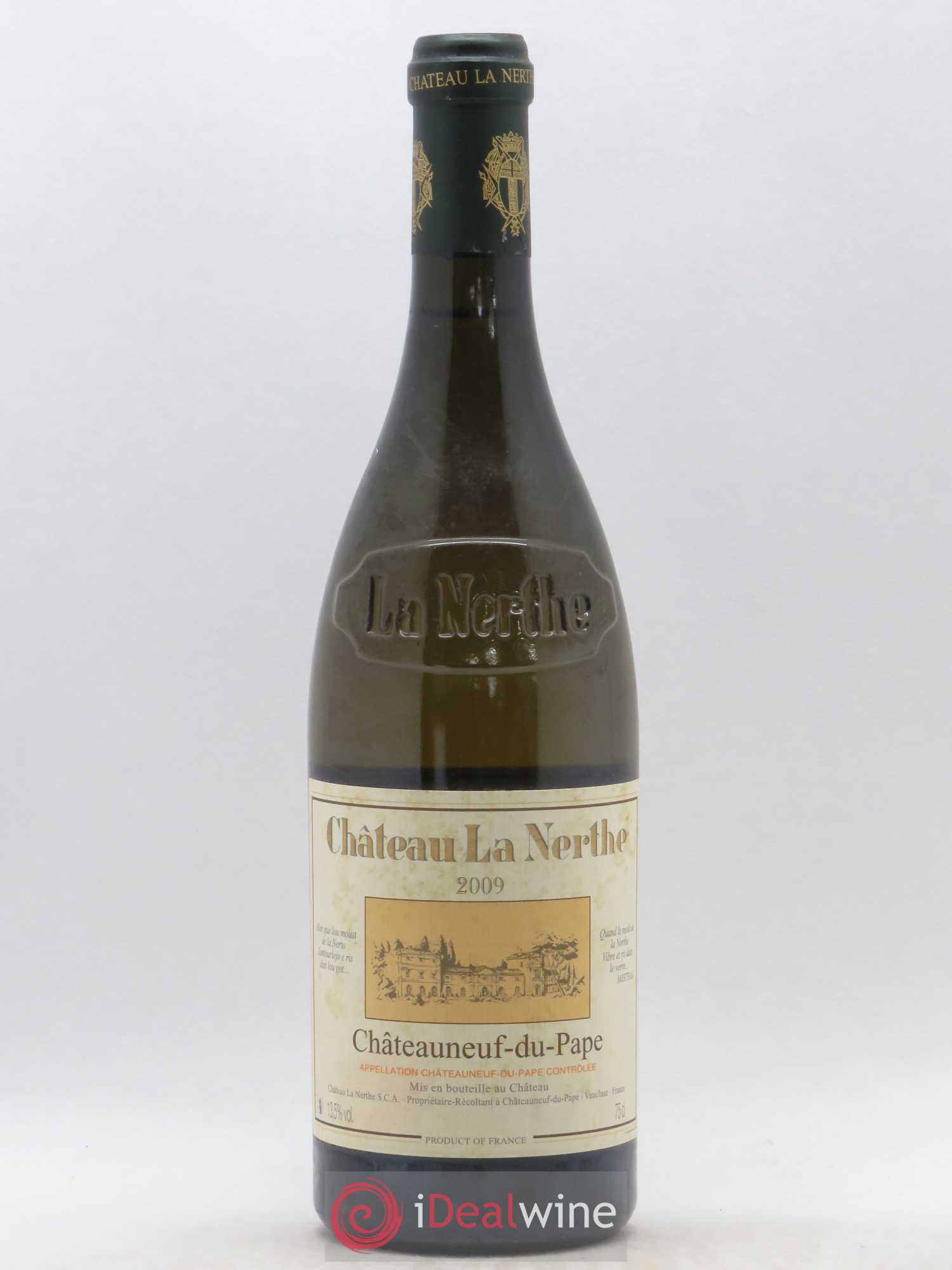 Châteauneuf-du-Pape Château la Nerthe Famille Richard 2009 - Lot de 1 bouteille - 0
