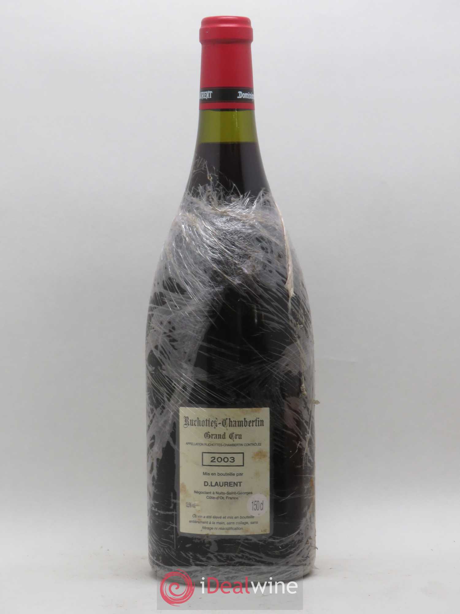 Ruchottes-Chambertin Grand Cru Dominique Laurent Vieilles vignes 2003 - Lot de 1 magnum - 1