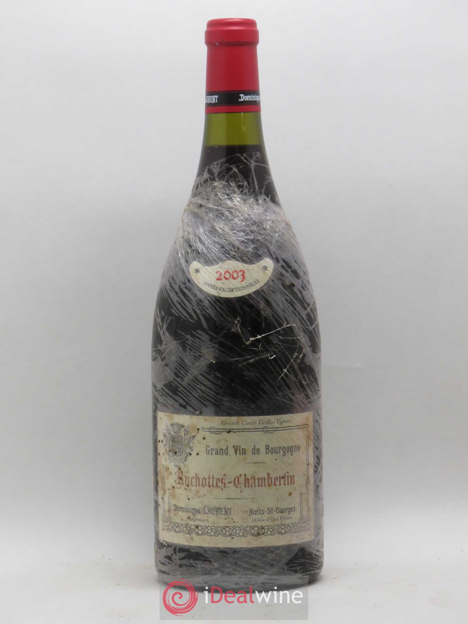Ruchottes-Chambertin Grand Cru Dominique Laurent Vieilles vignes 2003 - Lot de 1 magnum - 0