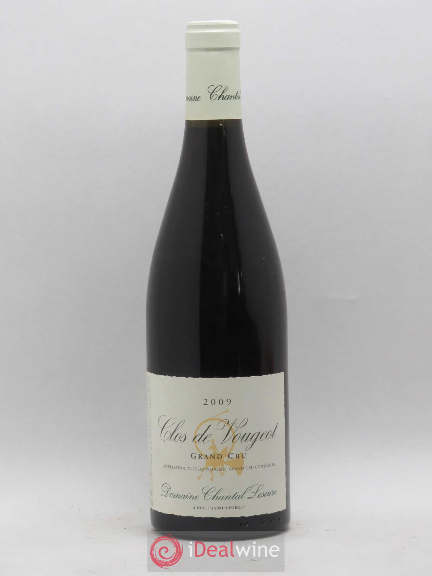 Clos de Vougeot Grand Cru Chantal Lescure 2009 - Lot de 1 bouteille - 0