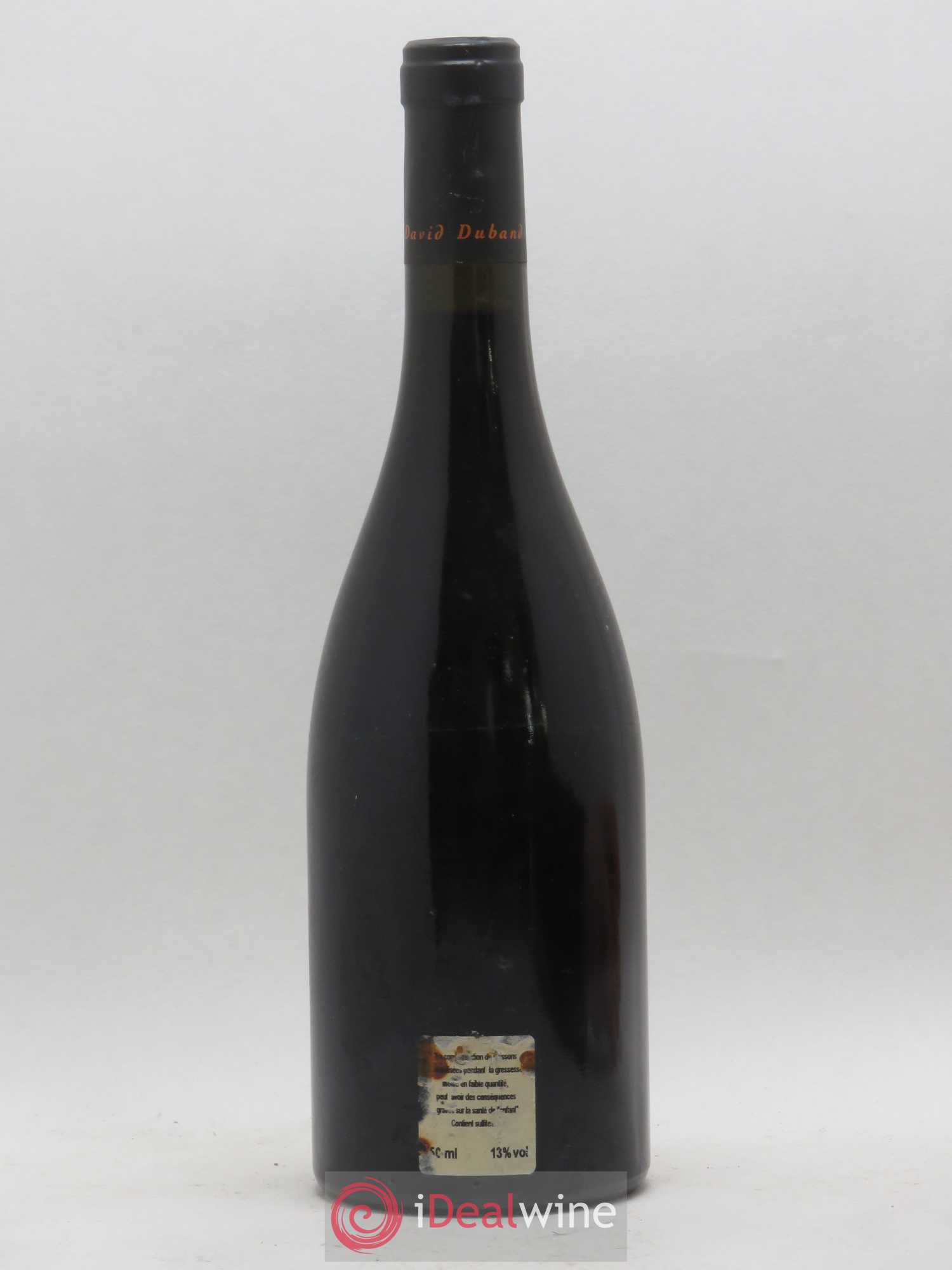 Echezeaux Grand Cru David Duband (Domaine) 2010 - Lot de 1 bouteille - 1