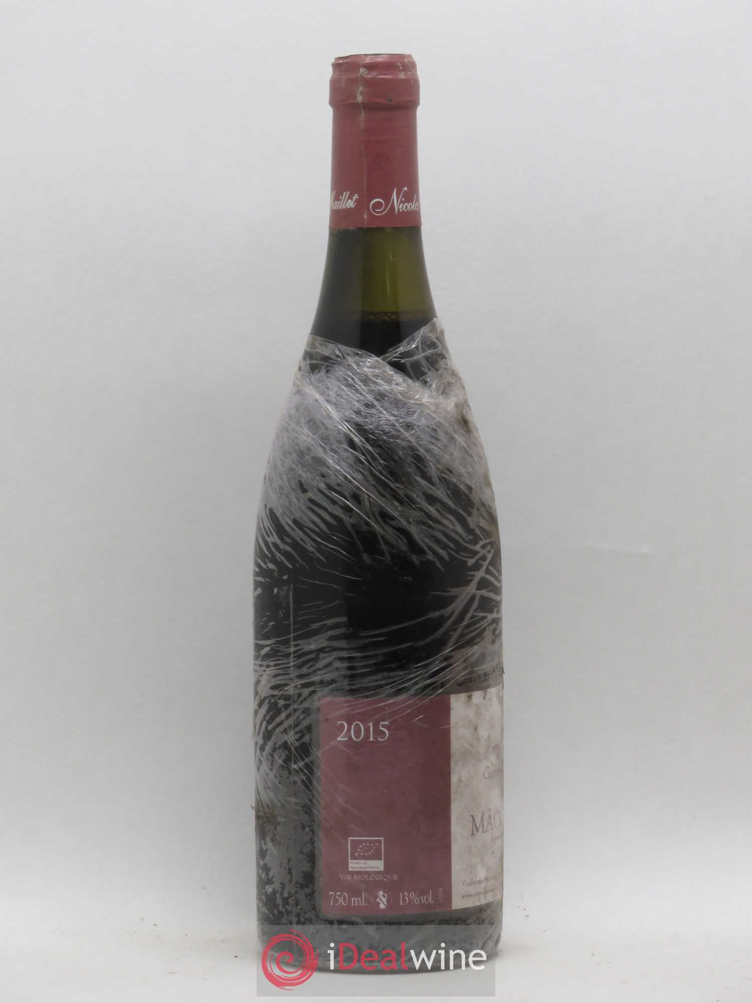 Mâcon-Verzé Nicolas Maillet 2015 - Lot de 1 bouteille - 1