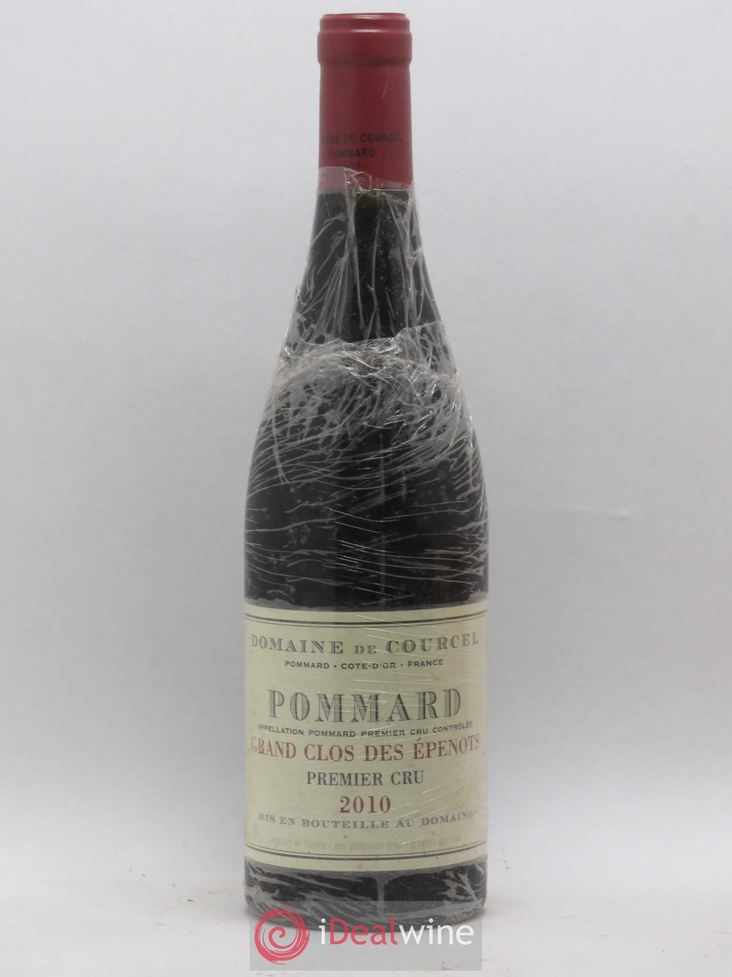 Pommard 1er Cru Grand Clos des Epenots de Courcel (Domaine) 2010 - Lot de 1 bouteille - 0