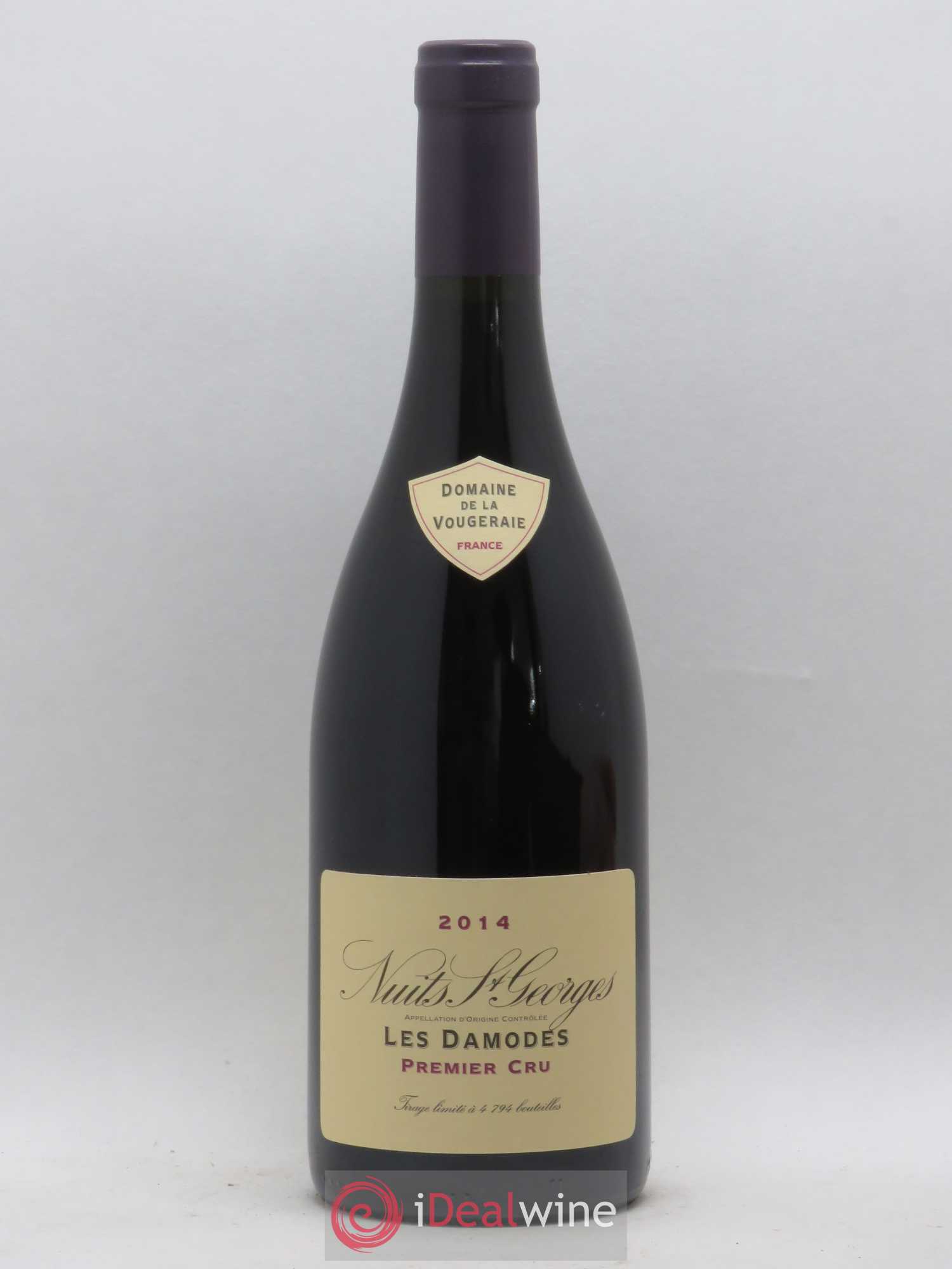 Nuits-Saint-Georges 1er Cru Les Damodes La Vougeraie 2014 - Lot de 1 bouteille - 0