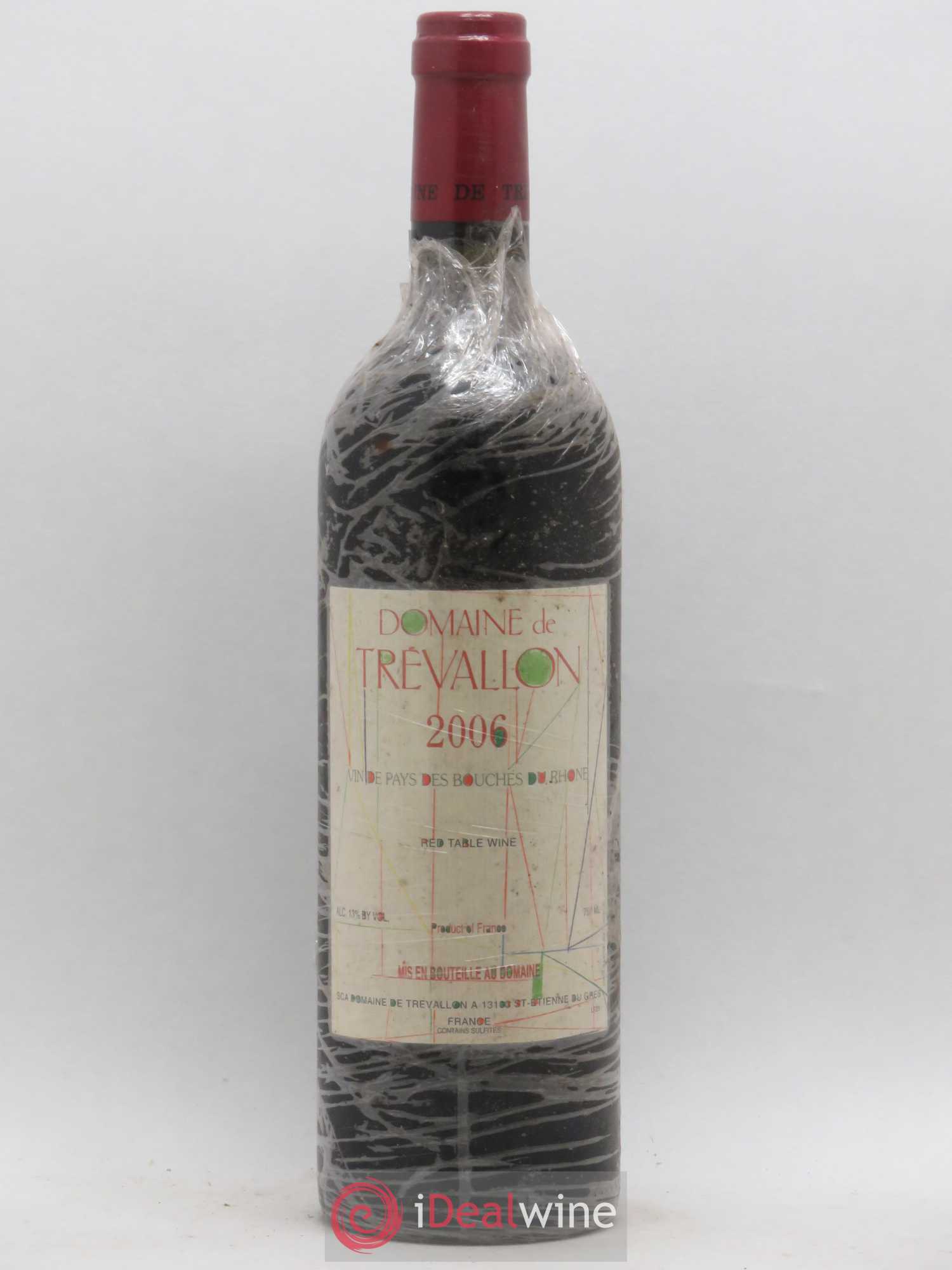 VDP Bouches du Rhône Trévallon (Domaine de) Eloi Dürrbach 2006 - Lot de 1 bouteille - 0