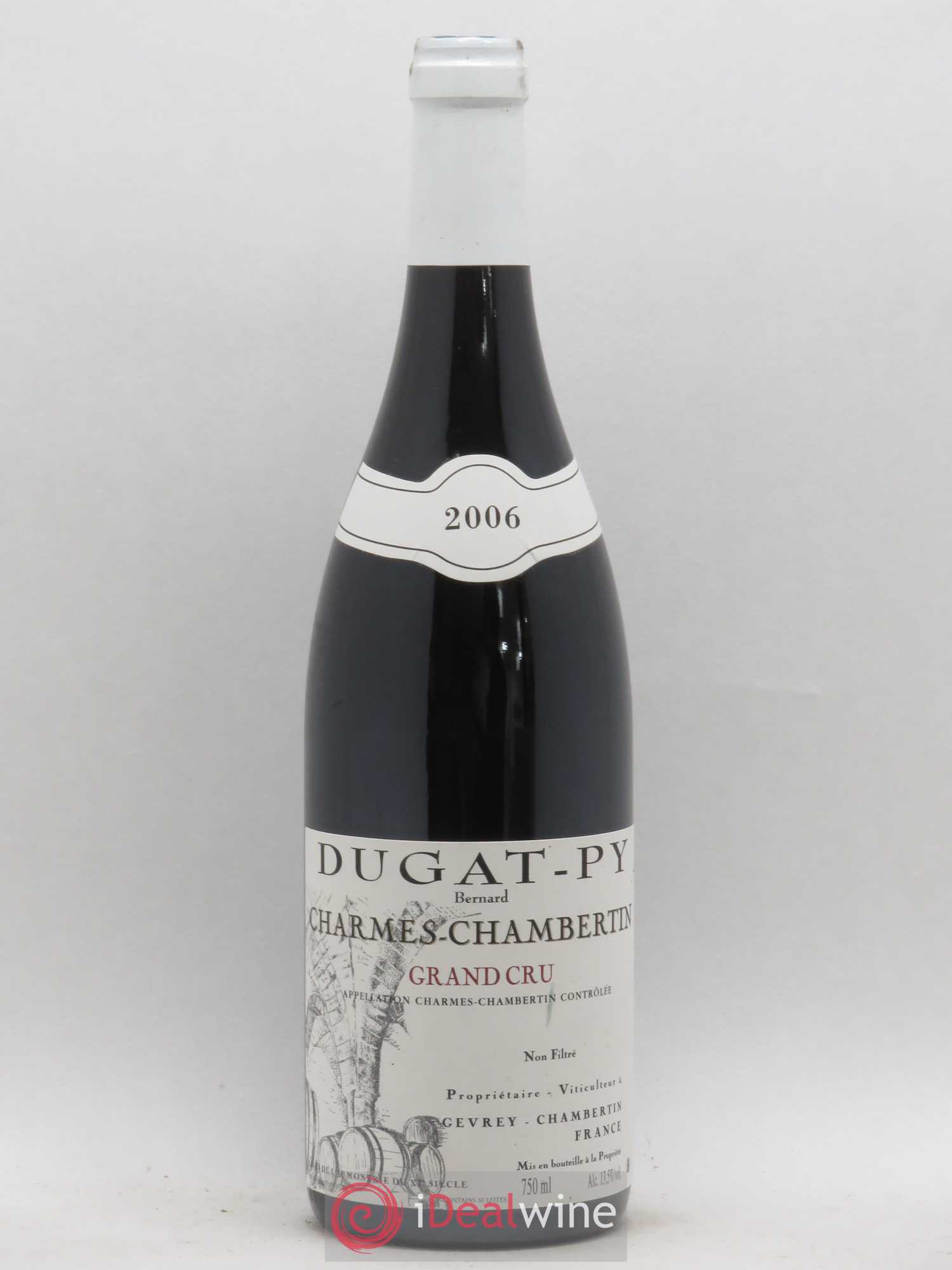 Charmes-Chambertin Grand Cru Dugat-Py 2006 - Lot de 1 bouteille - 0
