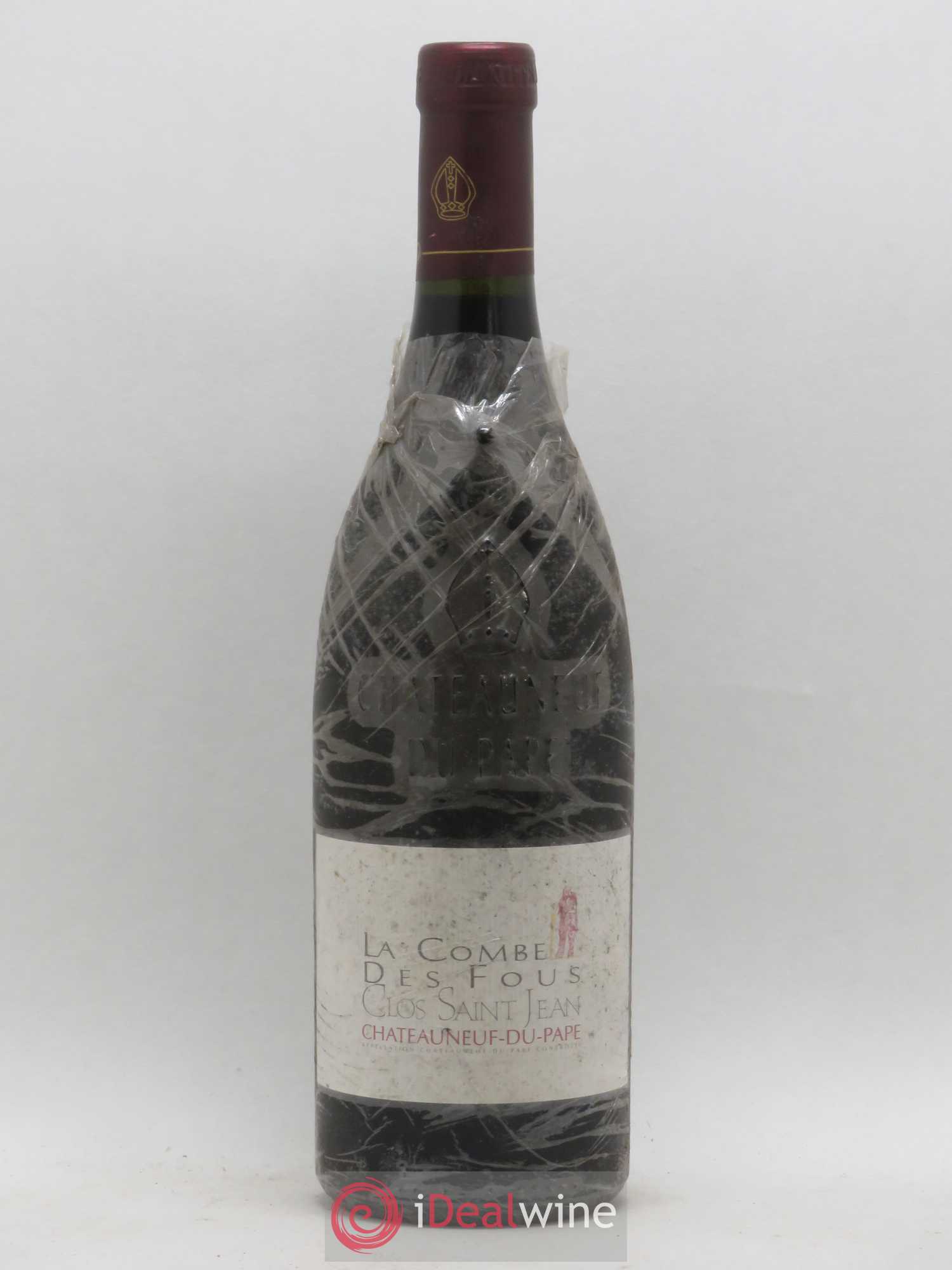 Châteauneuf-du-Pape Clos Saint-Jean La Combe des Fous Pascal et Vincent Maurel 2010 - Lot de 1 bouteille - 0