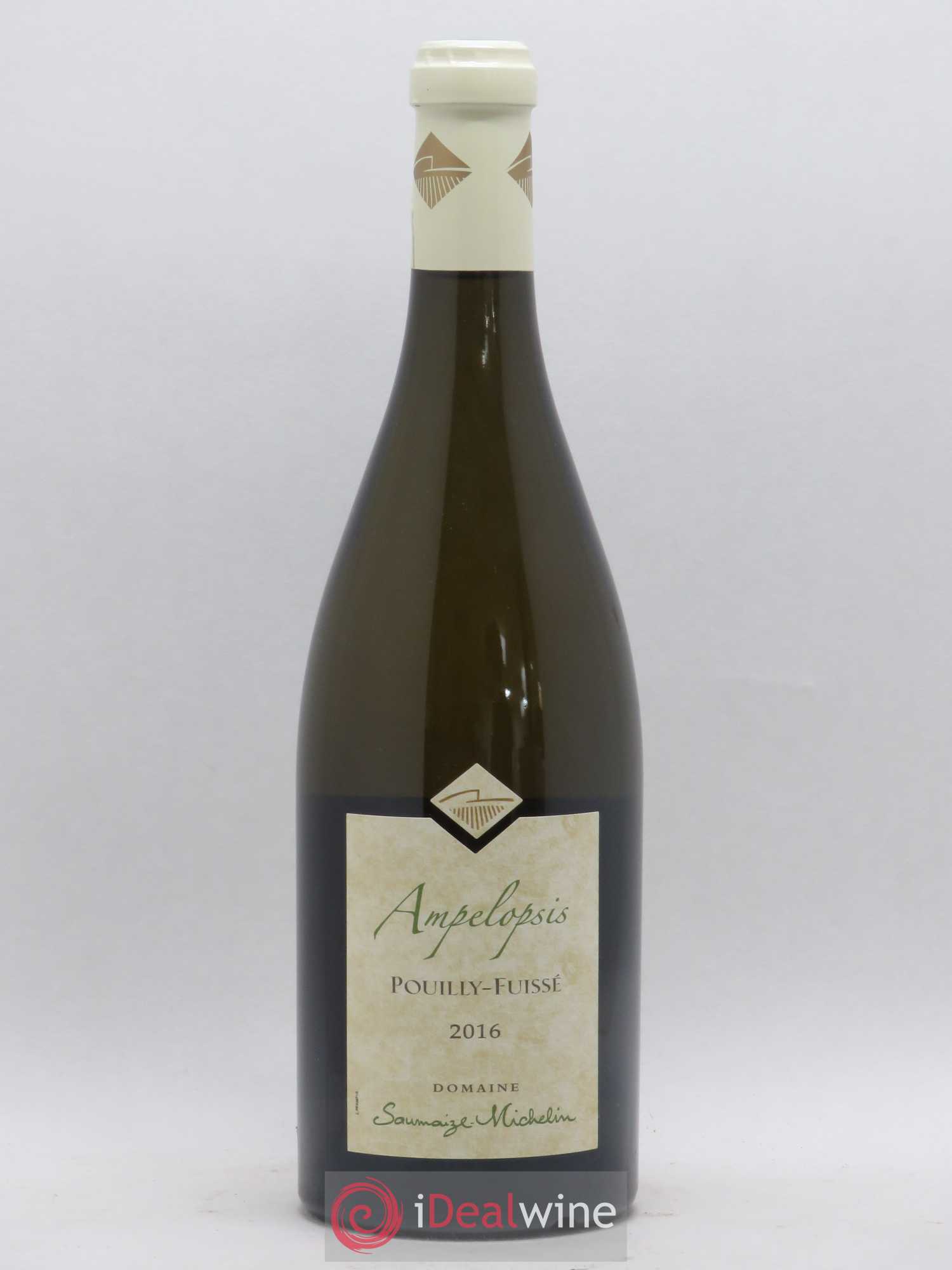 Pouilly-Fuissé Ampelopsis Robert Saumaize-Michelin (Domaine) 2016 - Lot de 1 bouteille - 0