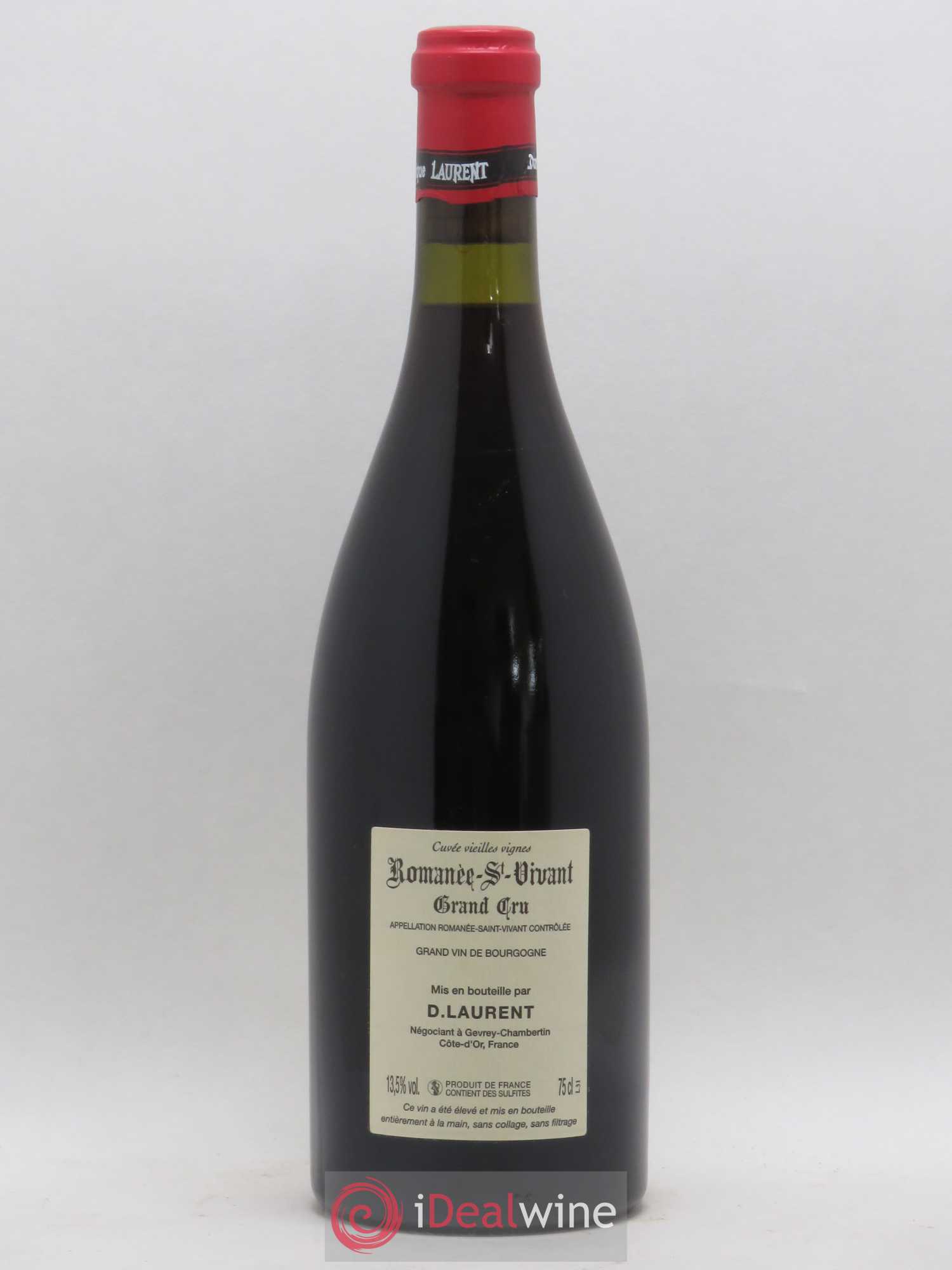 Romanée-Saint-Vivant Grand Cru Dominique Laurent Grande Cuvée Vieilles Vignes 2010 - Lot de 1 bouteille - 1
