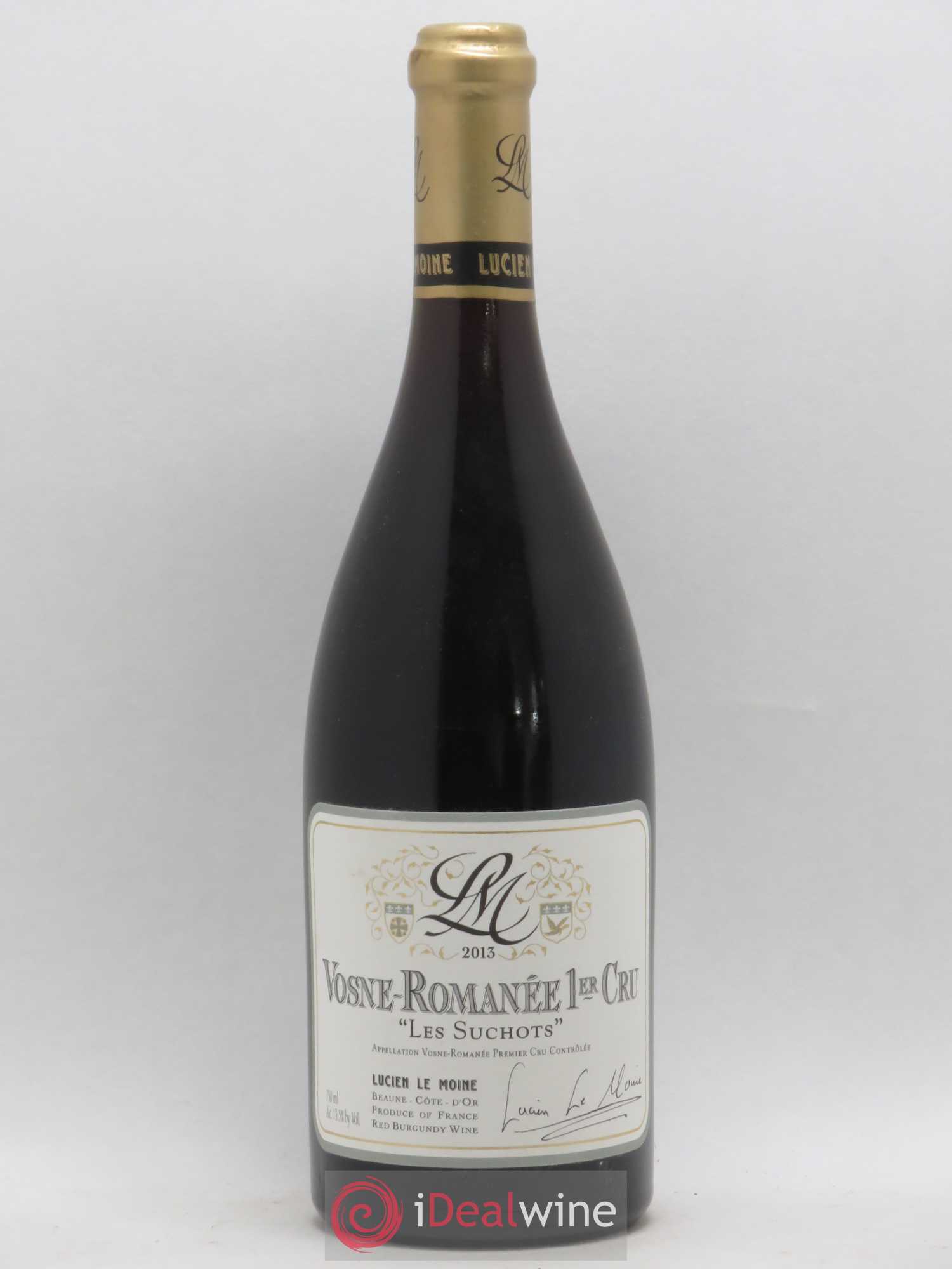 Vosne-Romanée 1er Cru Les Suchots Lucien Le Moine 2013 - Lot de 1 bouteille - 0