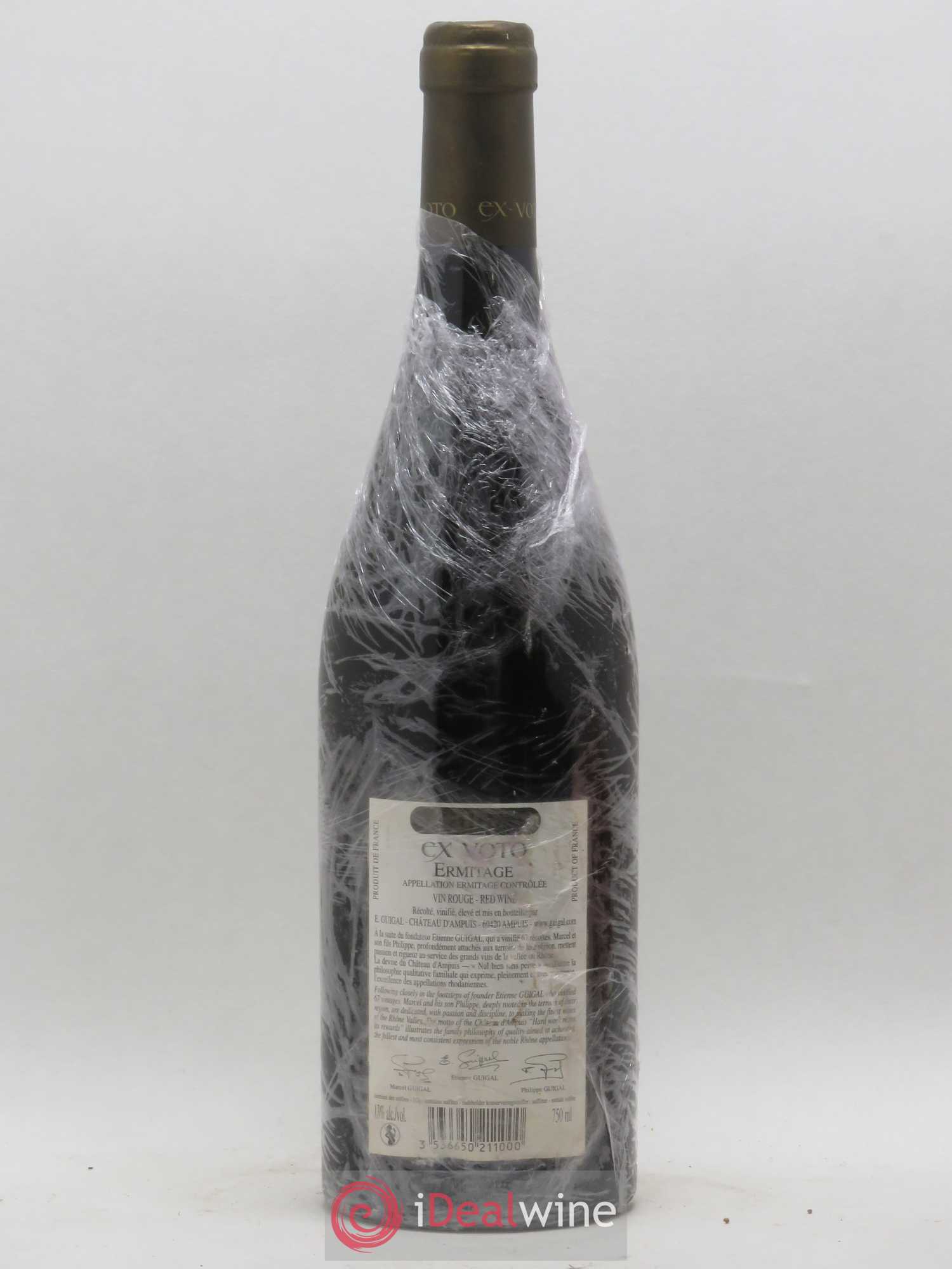 Ermitage Ex Voto Guigal 2006 - Lot de 1 bouteille - 1
