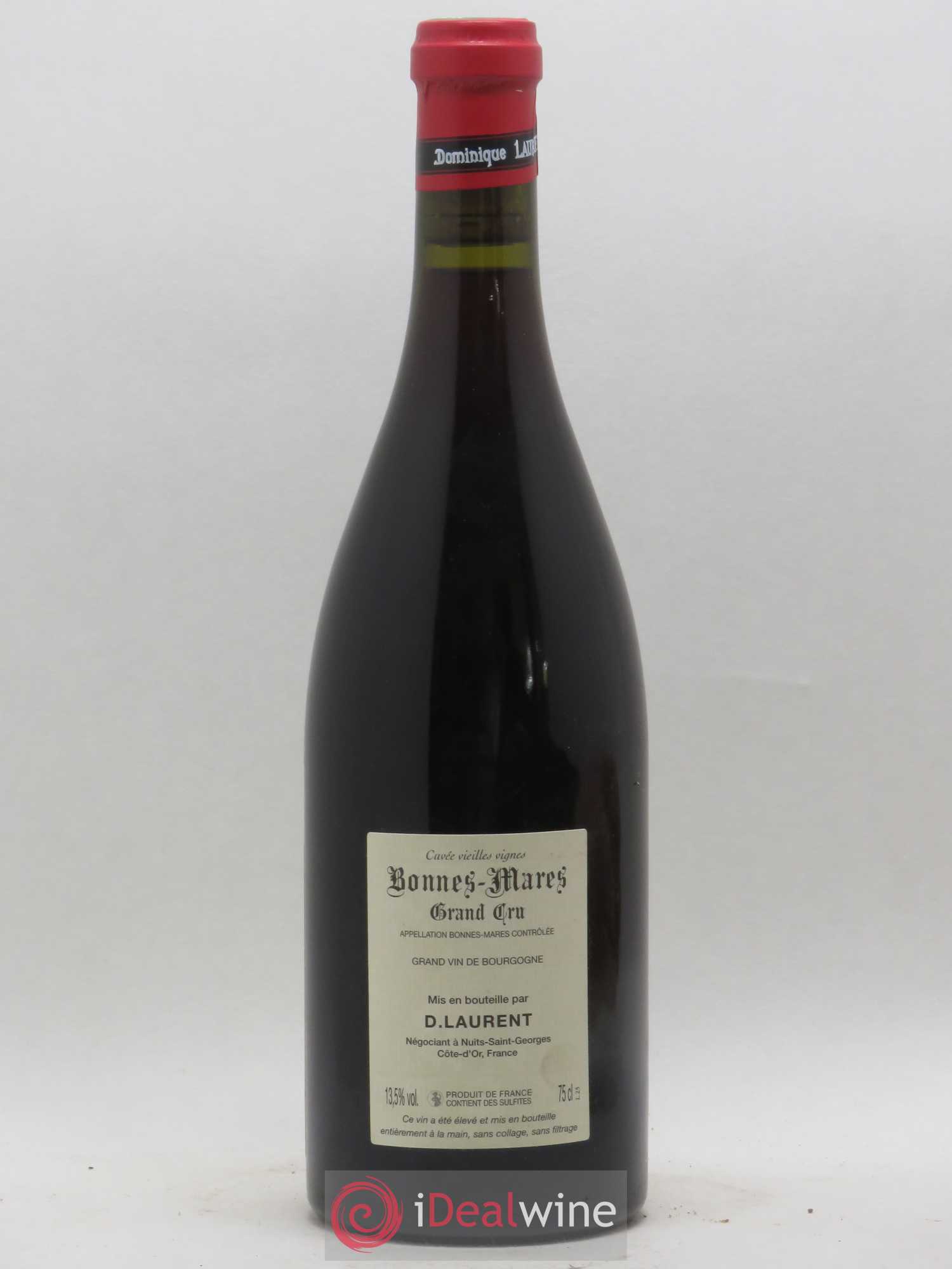 Bonnes-Mares Grand Cru Grande Cuvée Vieilles Vignes Dominique Laurent 2009 - Lot de 1 bouteille - 1