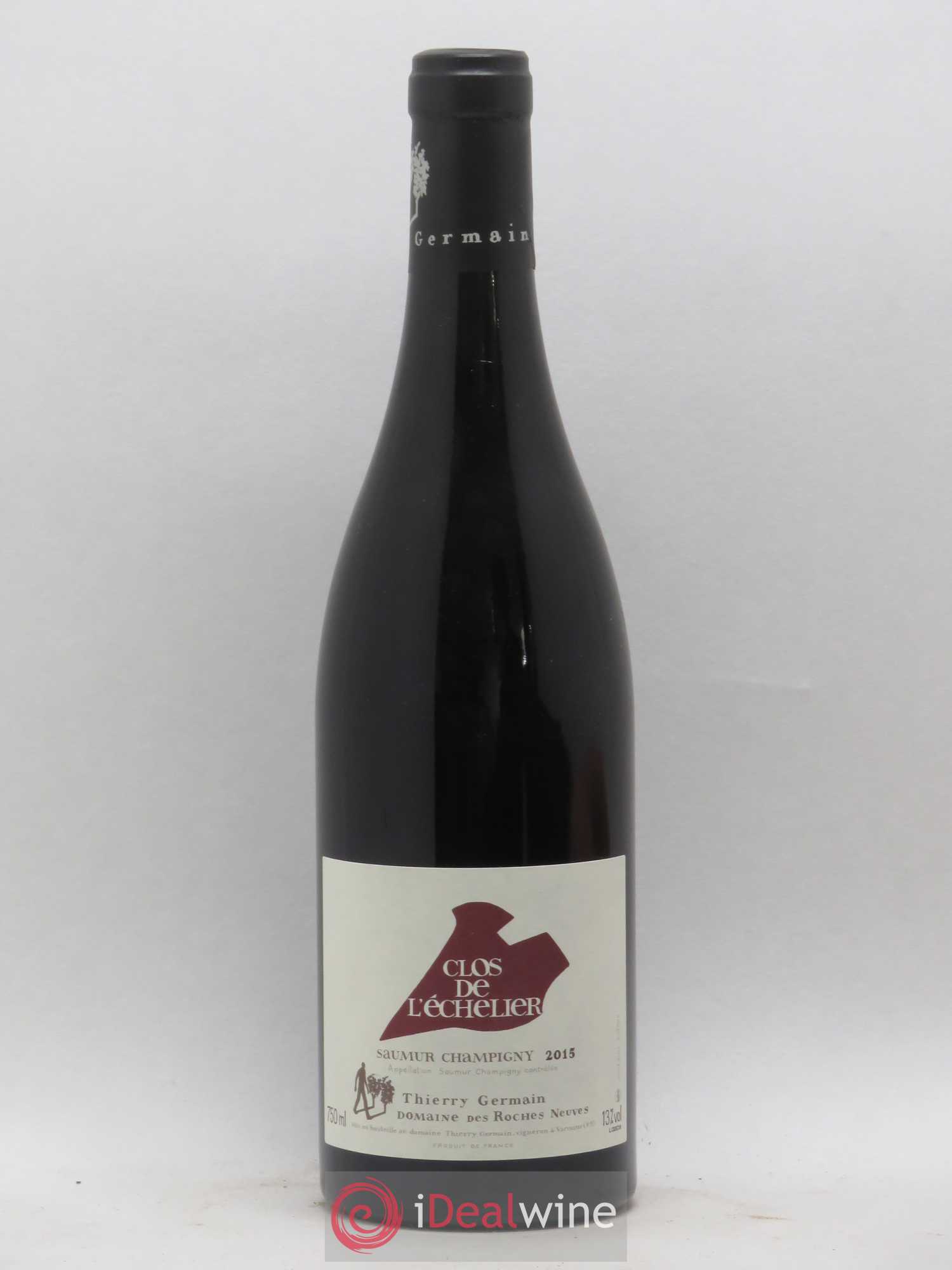 Saumur-Champigny Clos de l'Echelier Domaine des Roches Neuves - Thierry Germain 2015 - Lot de 1 bouteille - 0