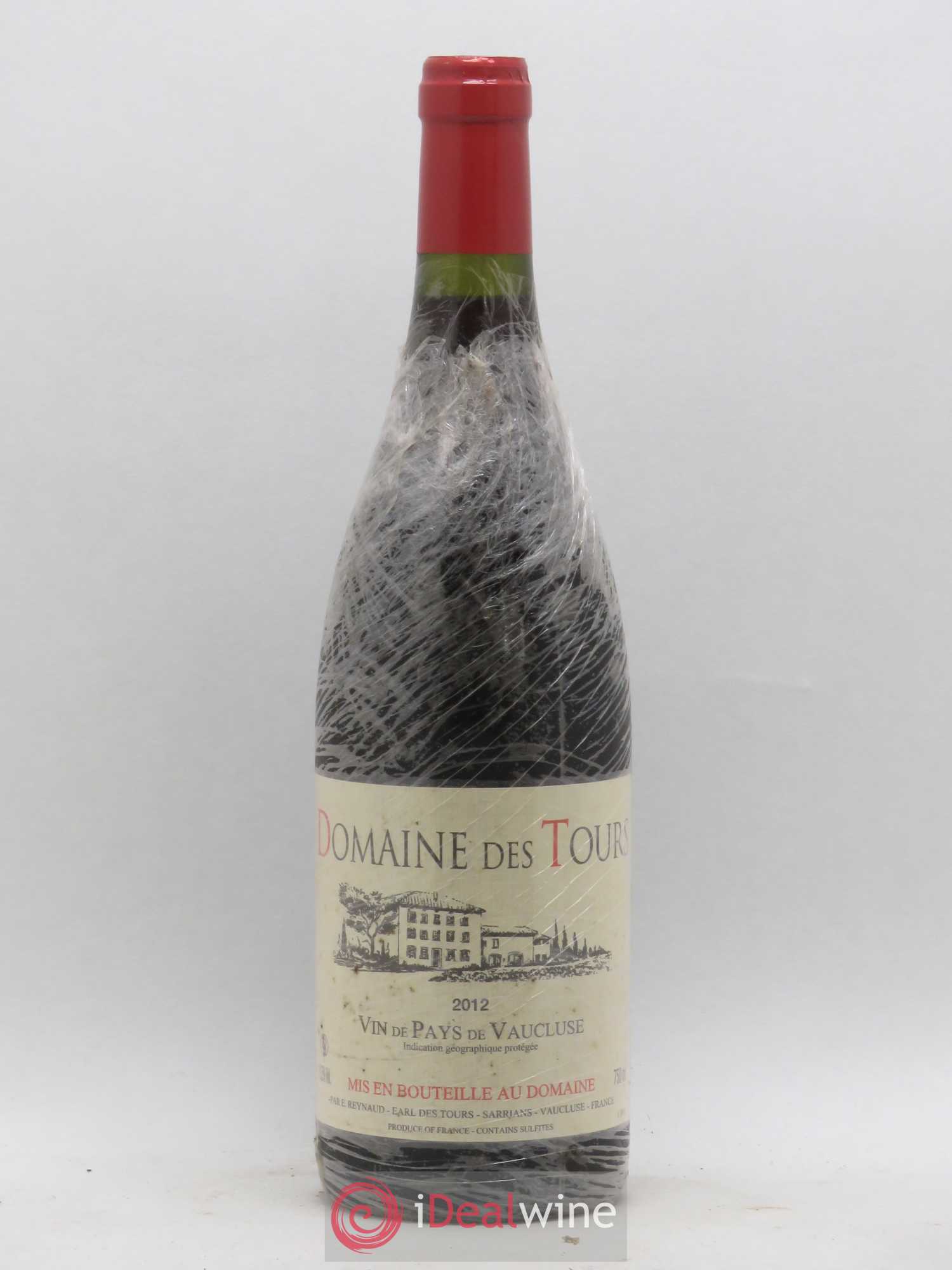 Vaucluse (Vin de Pays de Vaucluse) Domaine des Tours Emmanuel Reynaud 2012 - Lot de 1 bouteille - 0