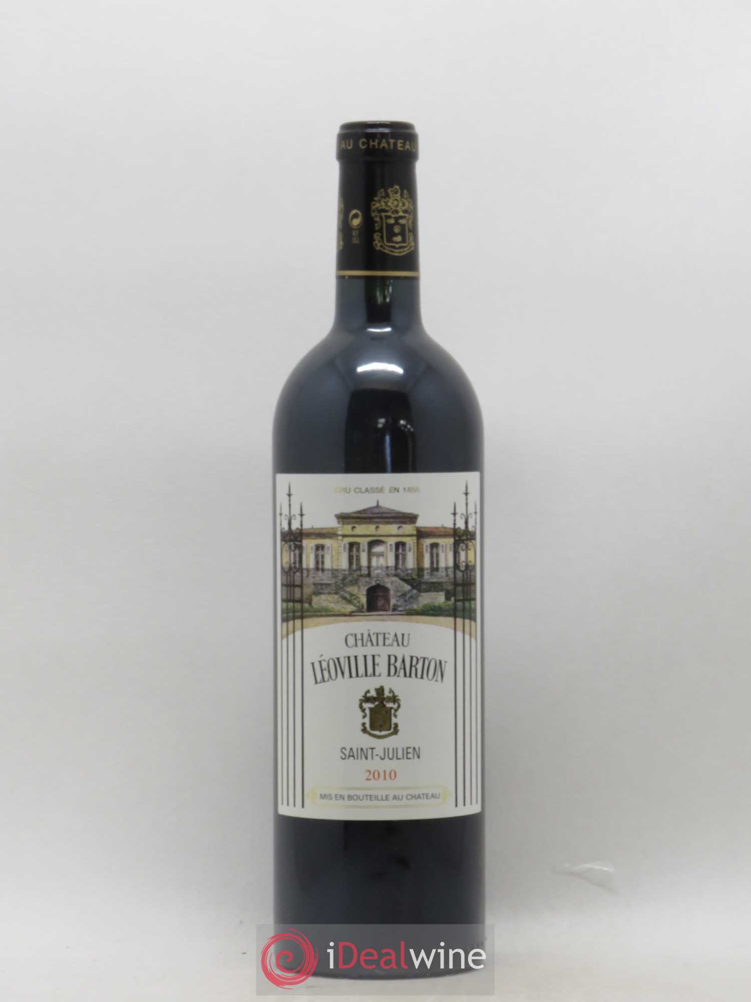 Château Léoville Barton 2ème Grand Cru Classé 2010 - Lot de 1 bouteille - 0