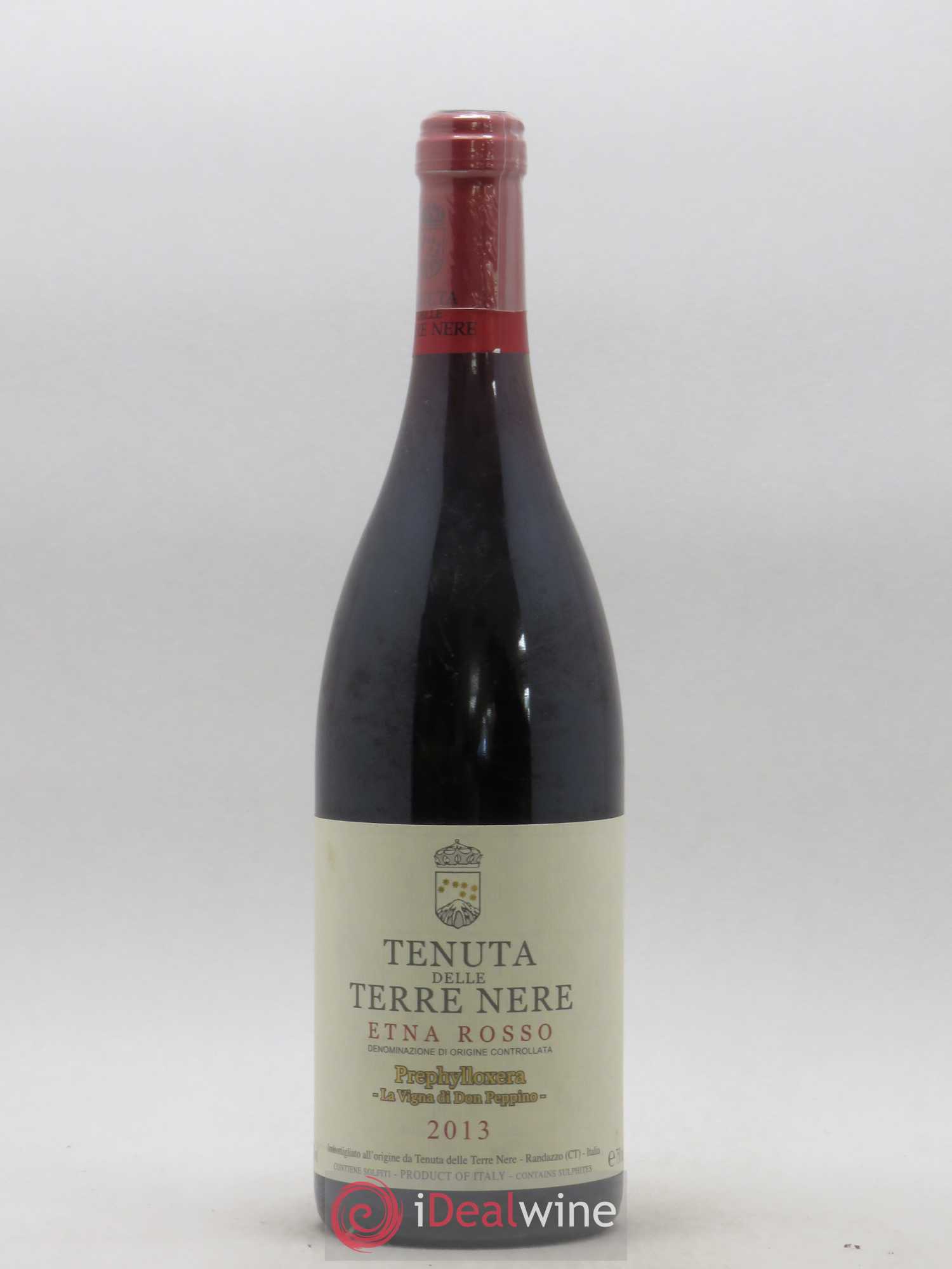 Italie Tenuta delle Terre Nere - Etna Rosso - Prephylloxera - La Vigna di Don Peppino 2013 - Posten von 1 Flasche - 0