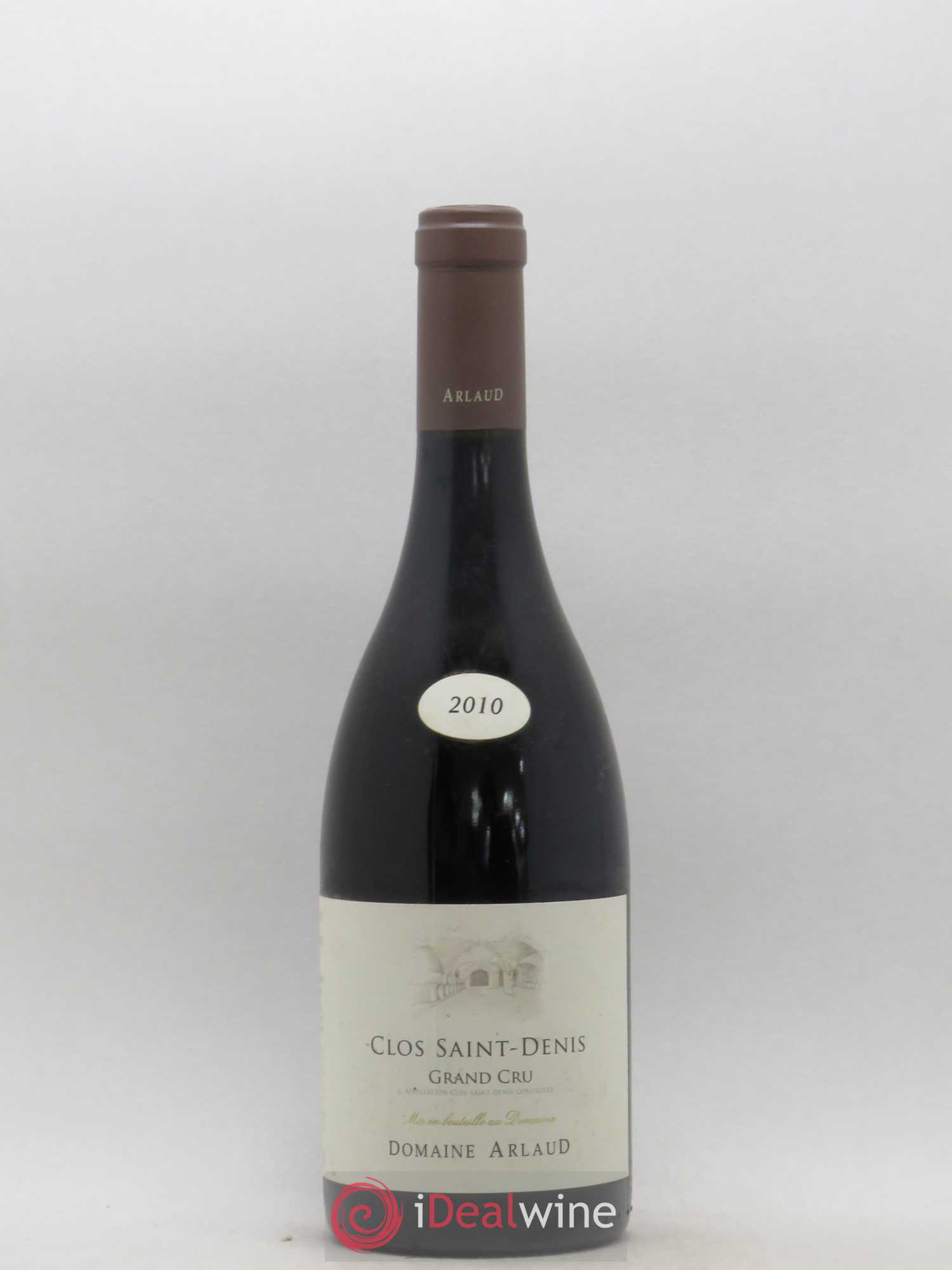 Clos Saint-Denis Grand Cru Arlaud 2010 - Lot de 1 bouteille - 0