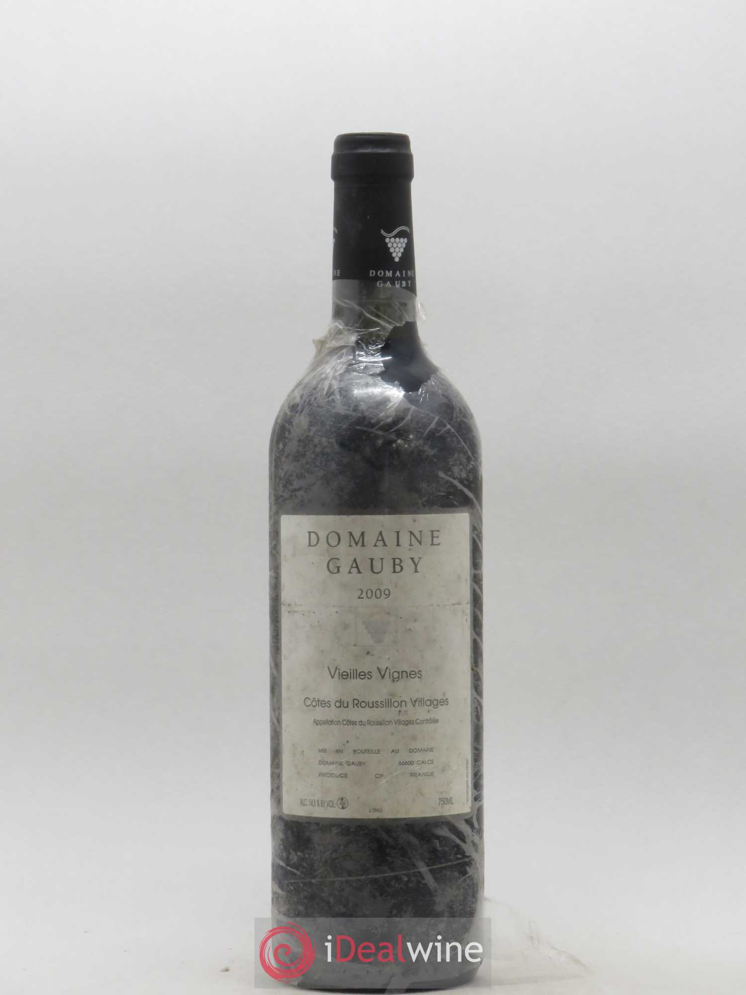 Côtes du Roussillon Villages Vieilles vignes Gauby (Domaine) 2009 - Lot de 1 bouteille - 0