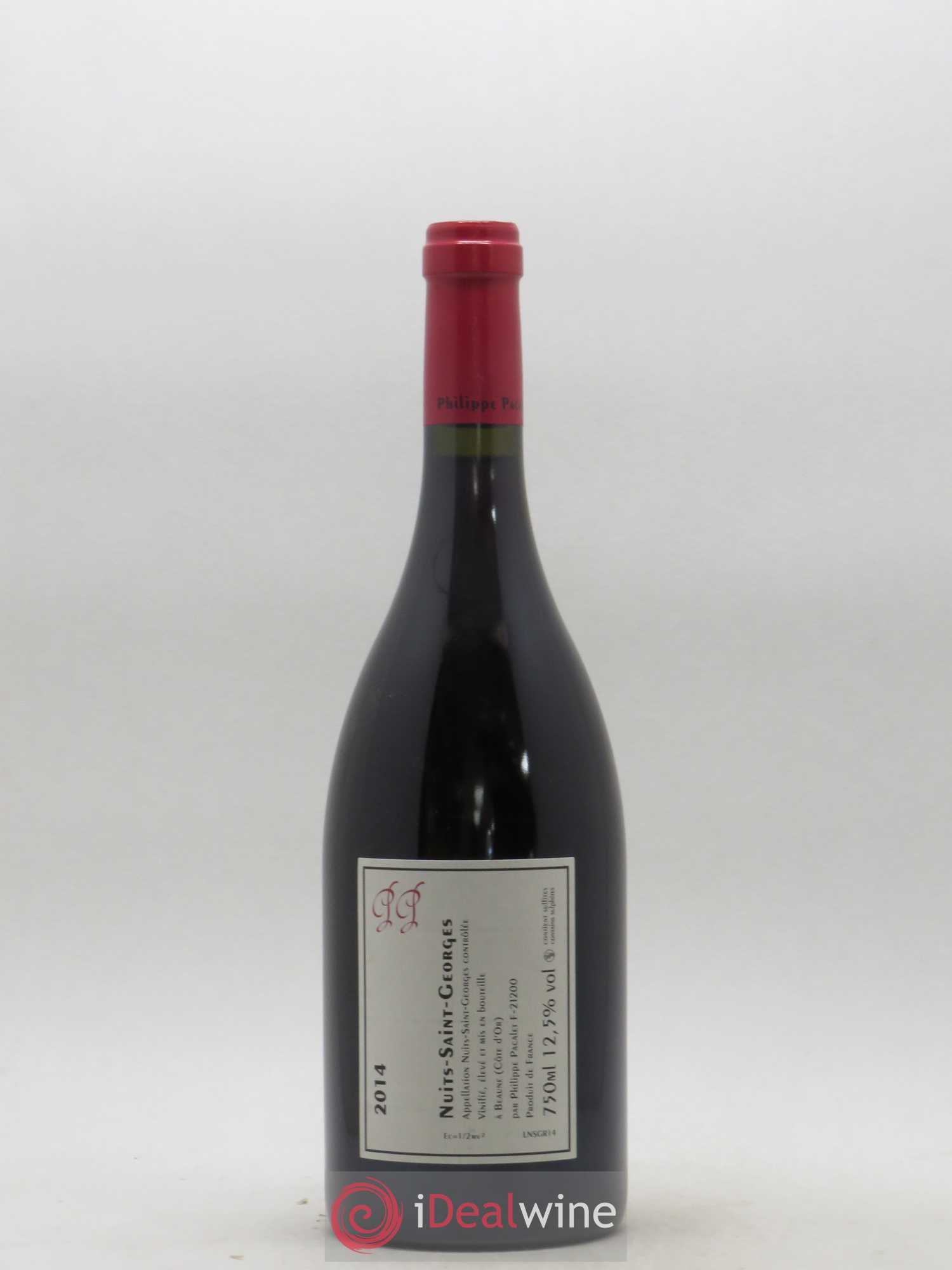 Nuits-Saint-Georges Philippe Pacalet 2014 - Lot de 1 bouteille - 1