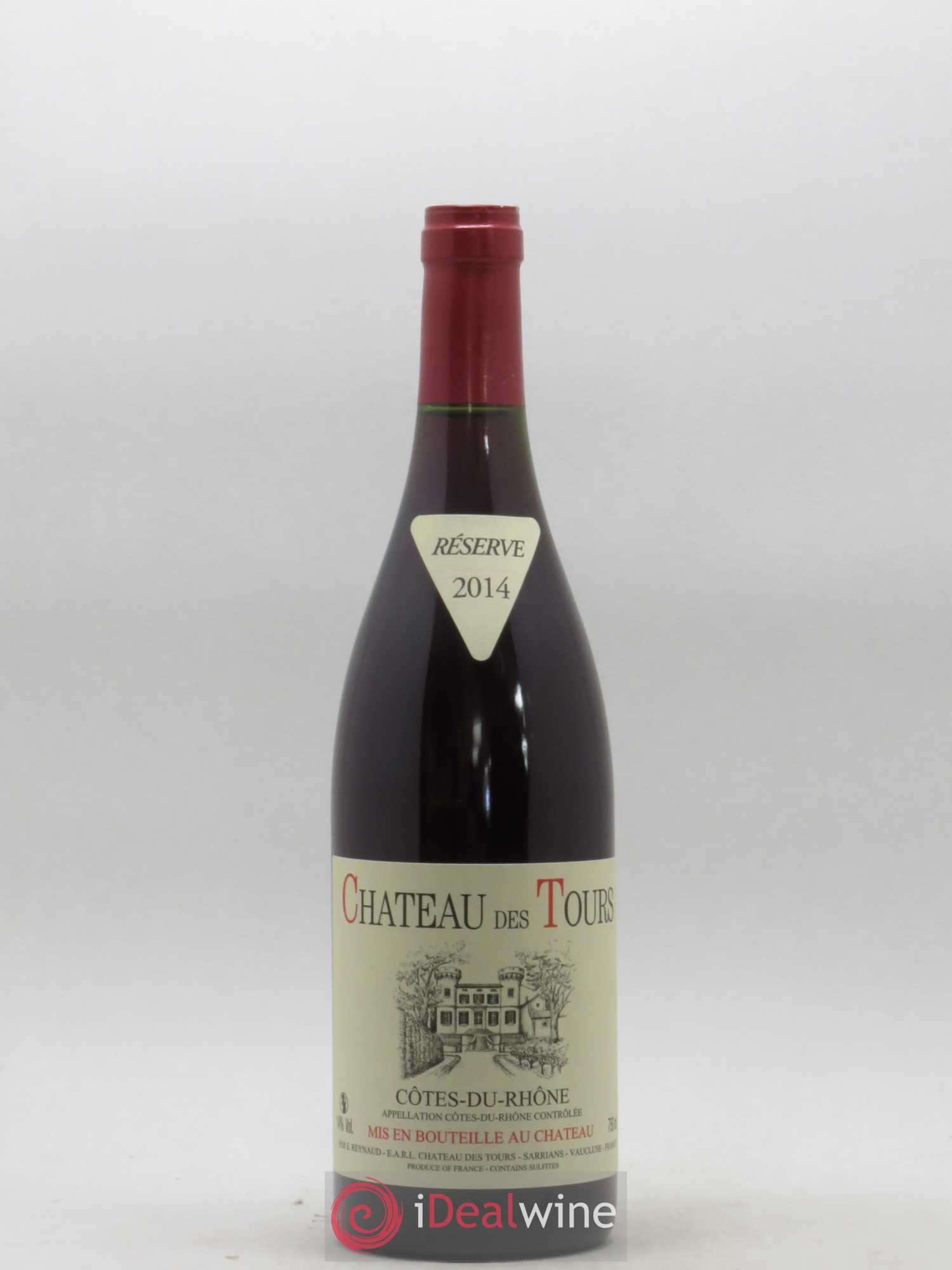Côtes-du-Rhône Château Des Tours Reserve 2014 - Posten von 1 Flasche - 0