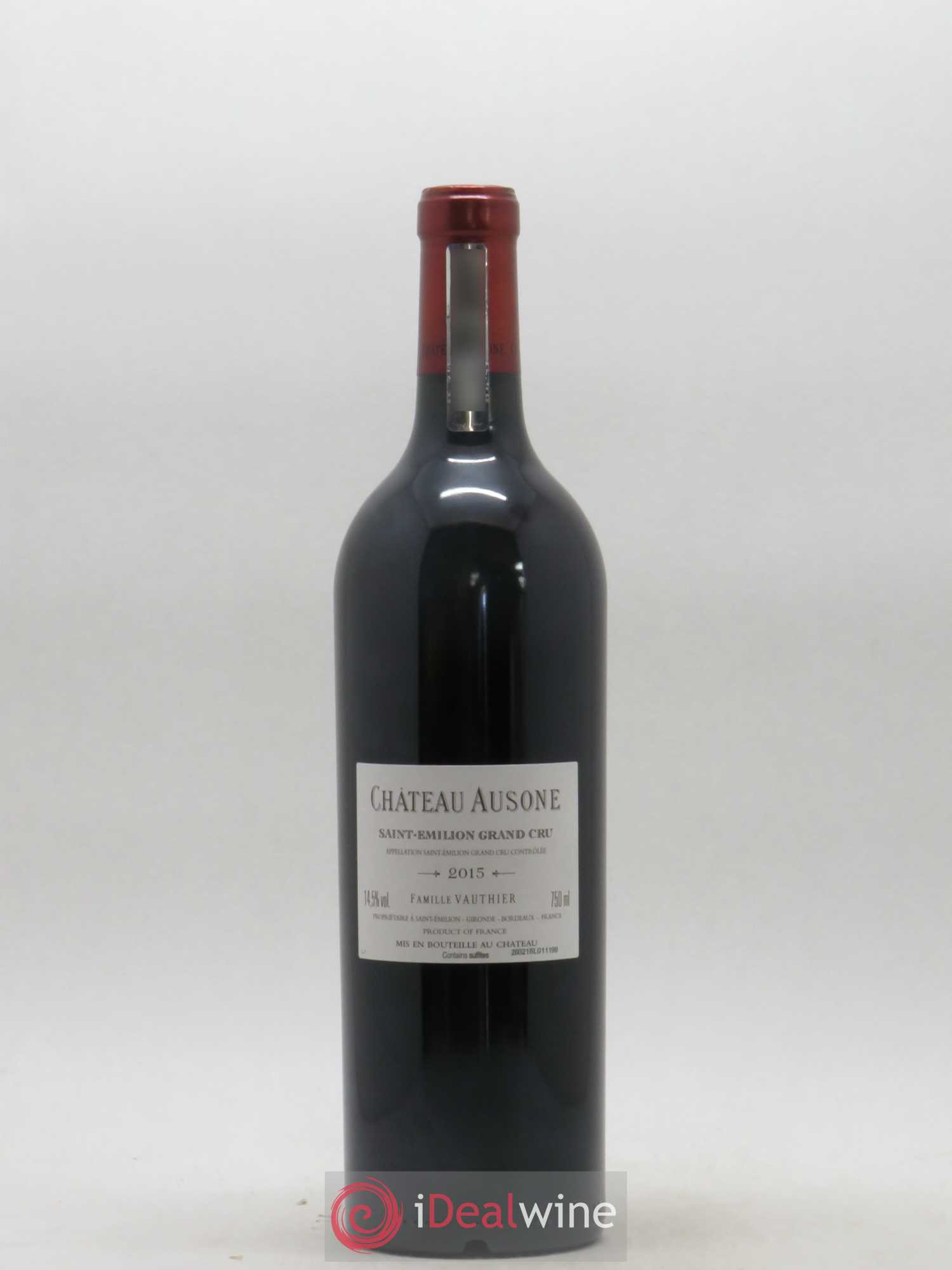 Château Ausone 1er Grand Cru Classé A 2015 - Lot de 1 bouteille - 1
