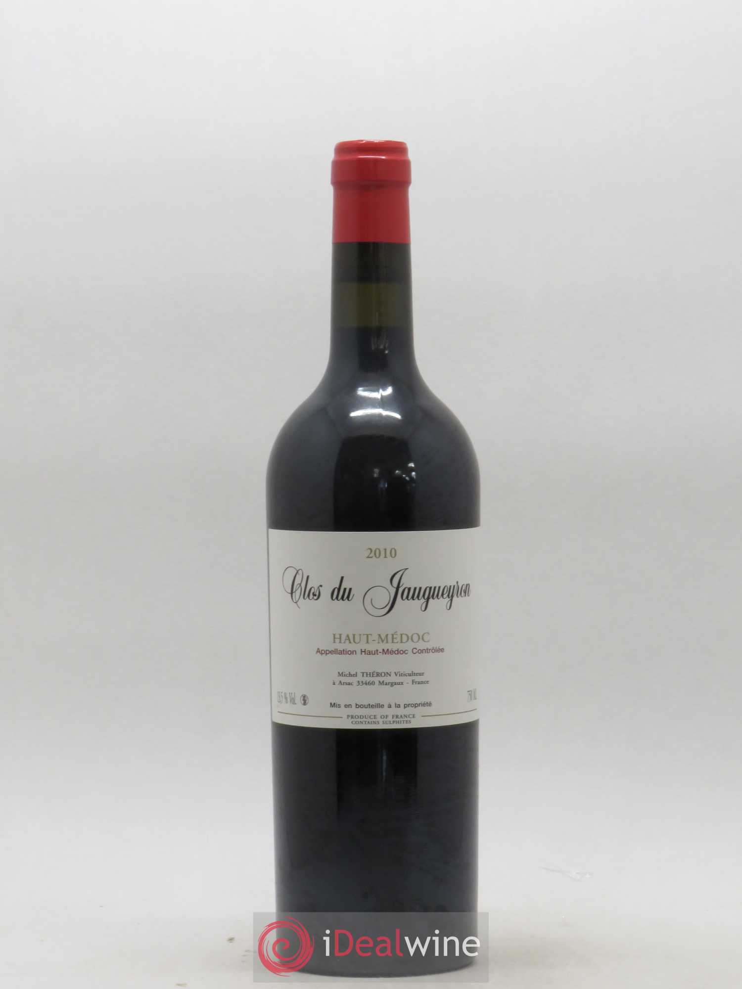 Clos du Jaugueyron 2010 - Lot de 1 bouteille - 0
