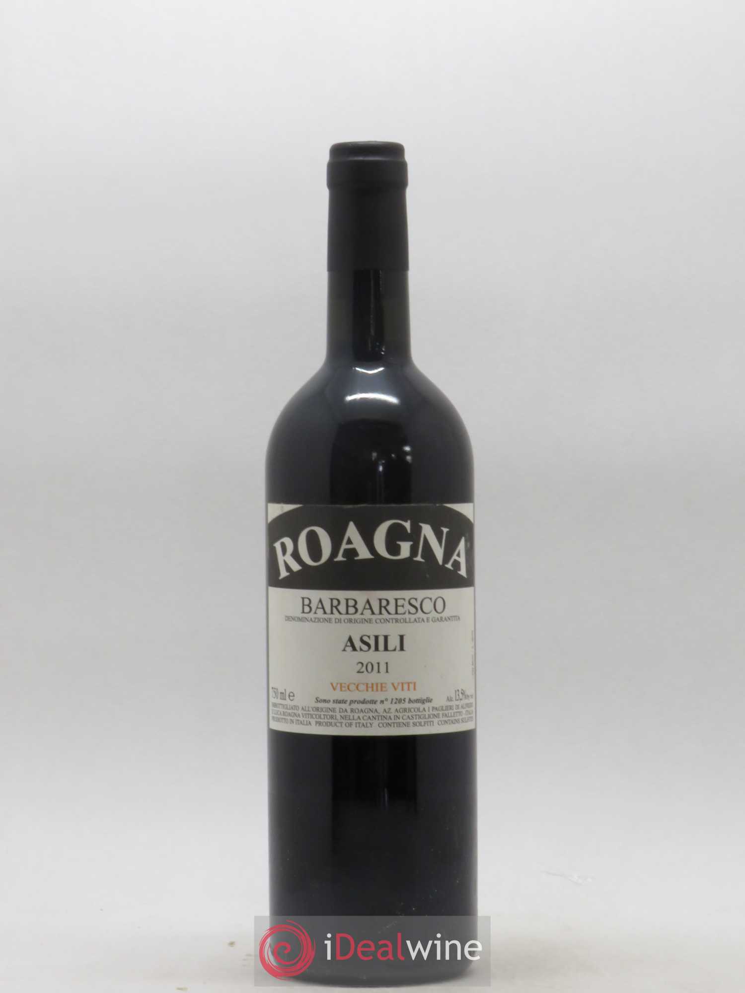Barbaresco DOCG Asili Vecchie Viti Roagna 2011 - Lot de 1 bouteille - 0
