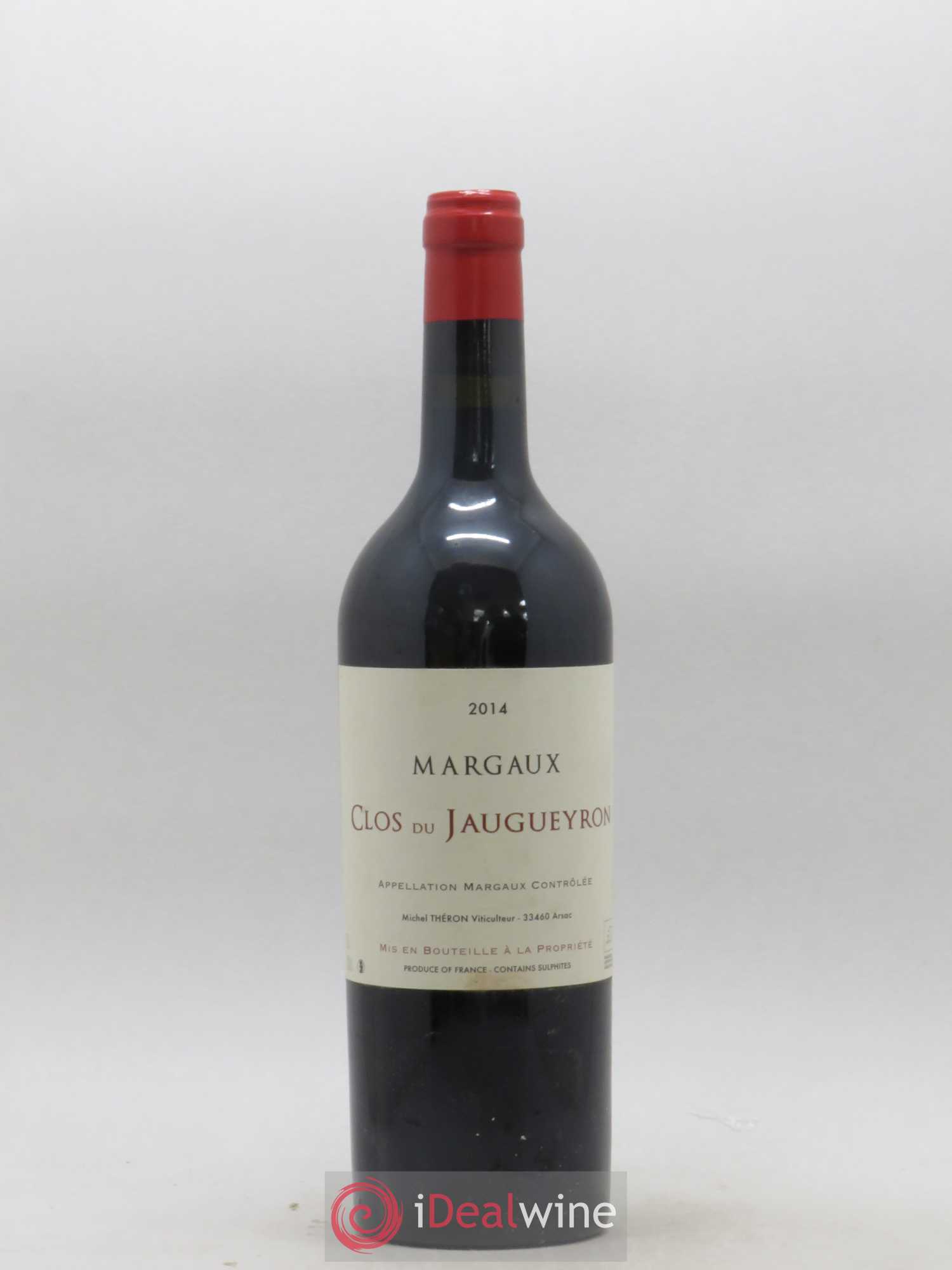 Bordeaux Margaux Clos Du Jauguyeron 2014 - Posten von 1 Flasche - 0