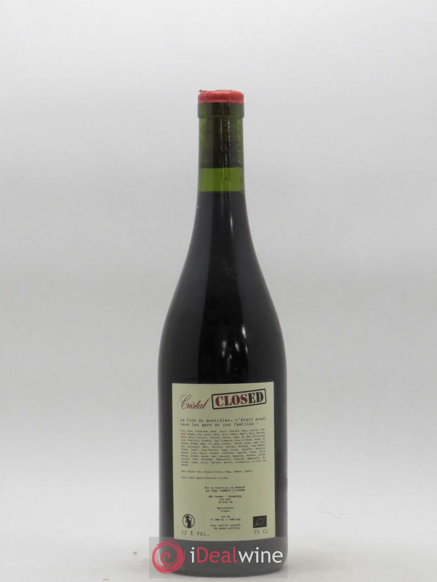 Saumur-Champigny Clos Cristal 2015 - Lot de 1 bouteille - 1