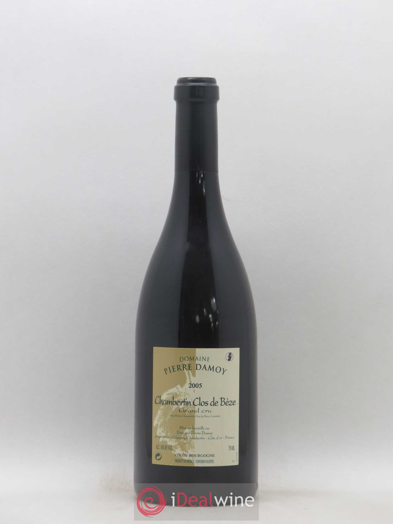 Chambertin Clos de Bèze Grand Cru Pierre Damoy 2005 - Lot de 1 bouteille - 0