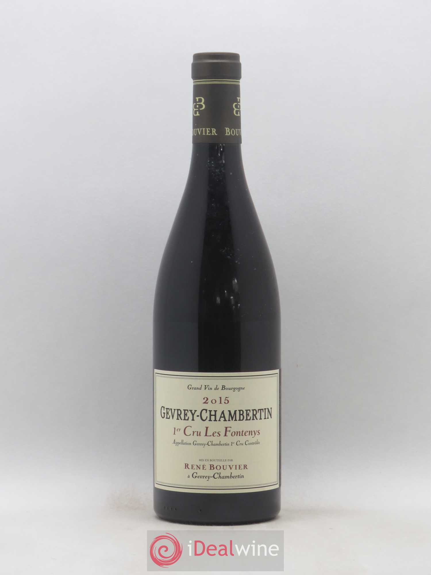 Gevrey-Chambertin 1er Cru Les Fontenys Domaine Rene Bouvier 2015 - Posten von 1 Flasche - 0
