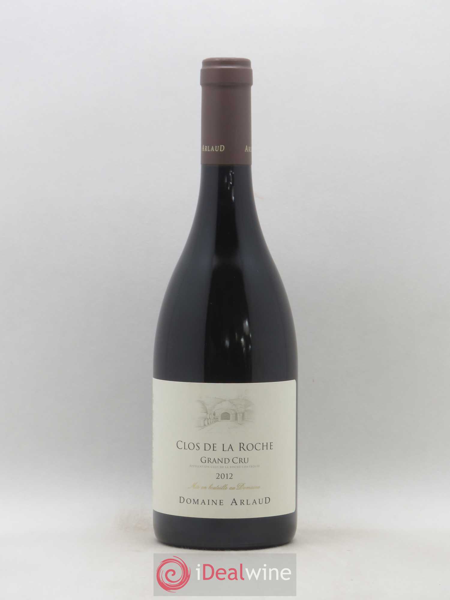 Clos de la Roche Grand Cru Arlaud 2012 - Lot de 1 bouteille - 0