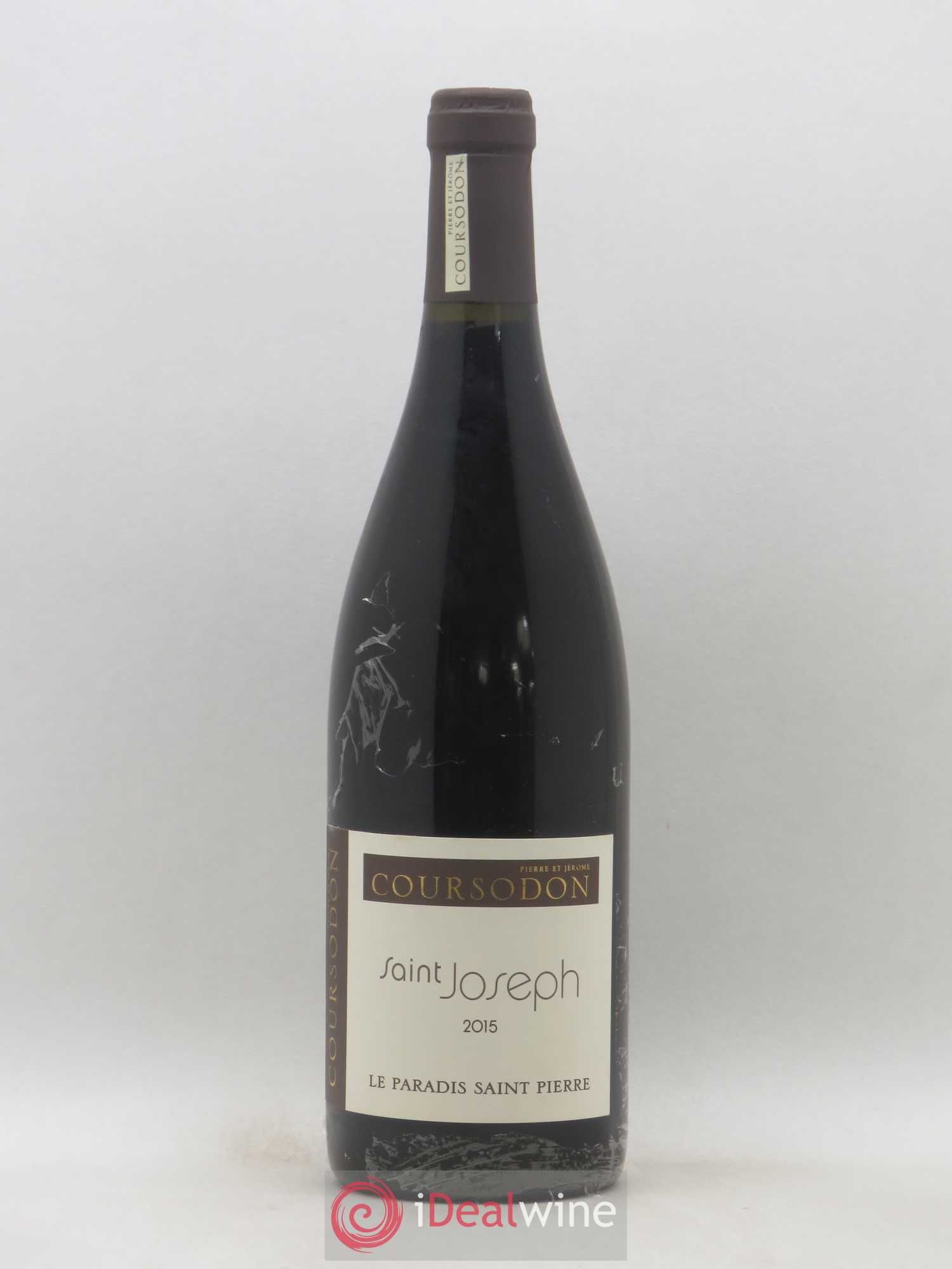 Saint-Joseph Le Paradis Saint-Pierre Pierre et Jérôme Coursodon 2015 - Lot de 1 bouteille - 0