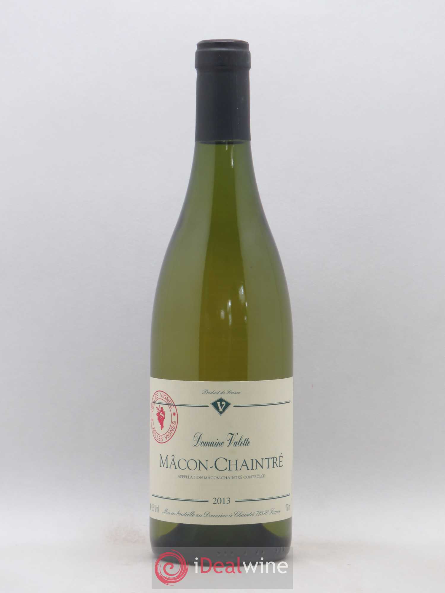 Mâcon Chaintré Vieilles Vignes Valette (Domaine) 2013 - Lot de 1 bouteille - 0