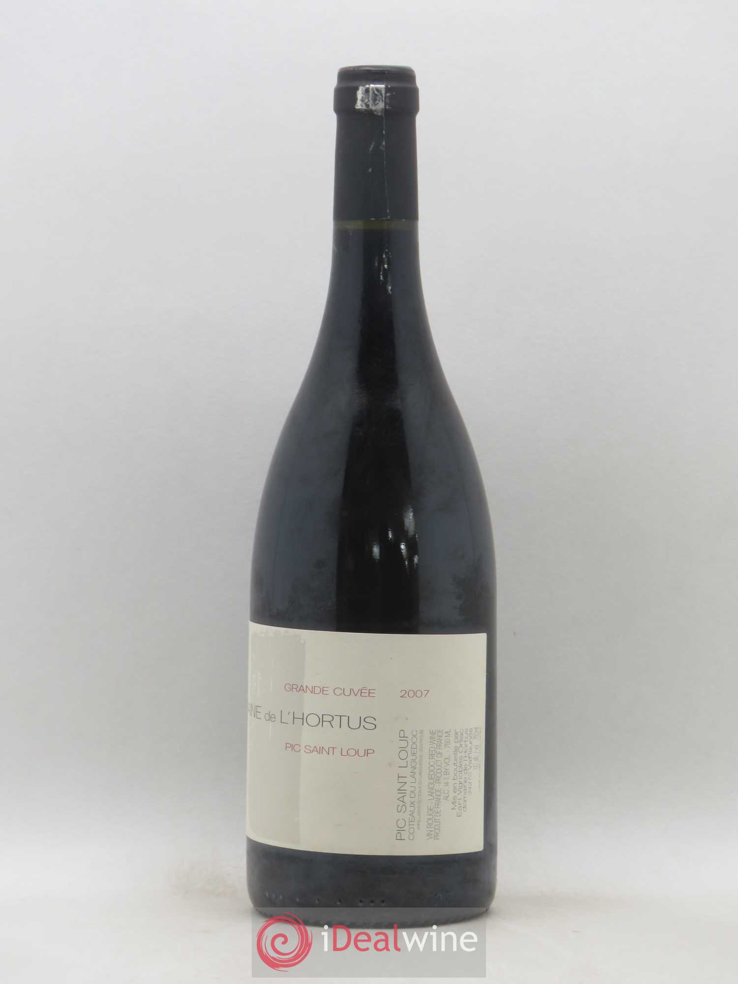 Pic Saint-Loup Domaine de L'Hortus Grande Cuvée Famille Orliac 2007 - Lot de 1 bouteille - 1